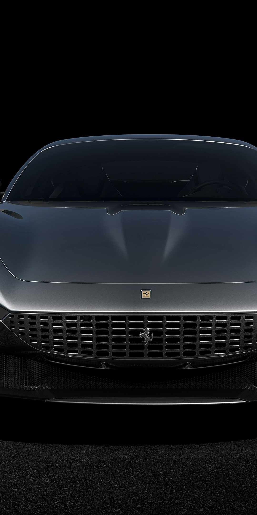 Luxury car, Ferrari Roma, sportcar, 1080x2160 wallpaper