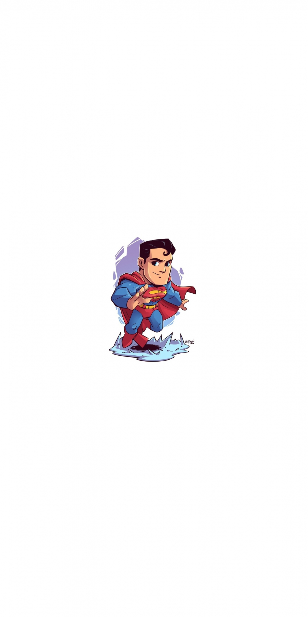 Hunk, superman, minimal, at, 1080x2160 wallpaper
