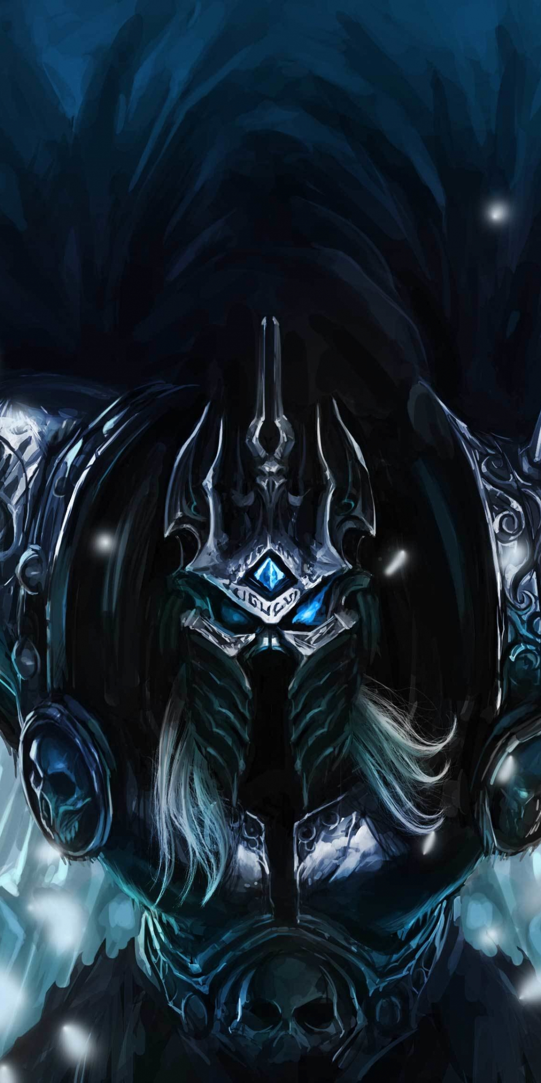 Faceless, World of Warcraft, video game, dark warrior, 1080x2160 wallpaper