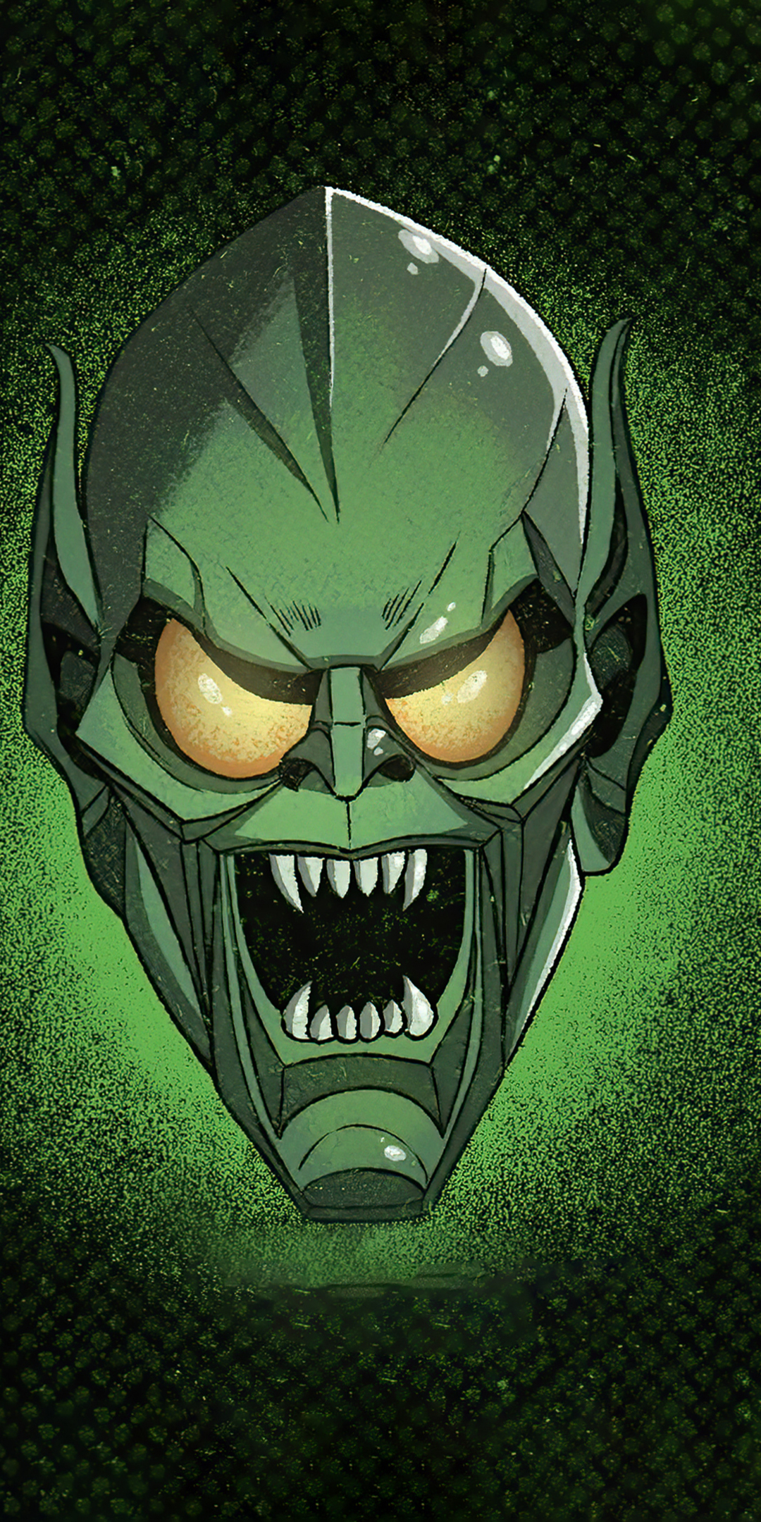 Sinister Green Goblin, helmet, marvel villain, 2022, 1080x2160 wallpaper