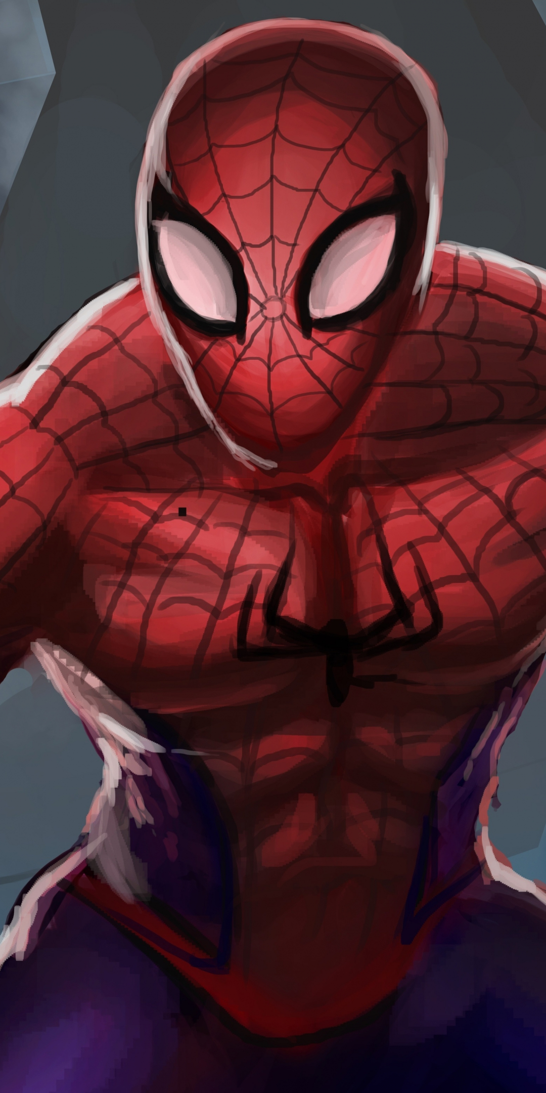 Spider-man, artwork, 2019, 1080x2160 wallpaper