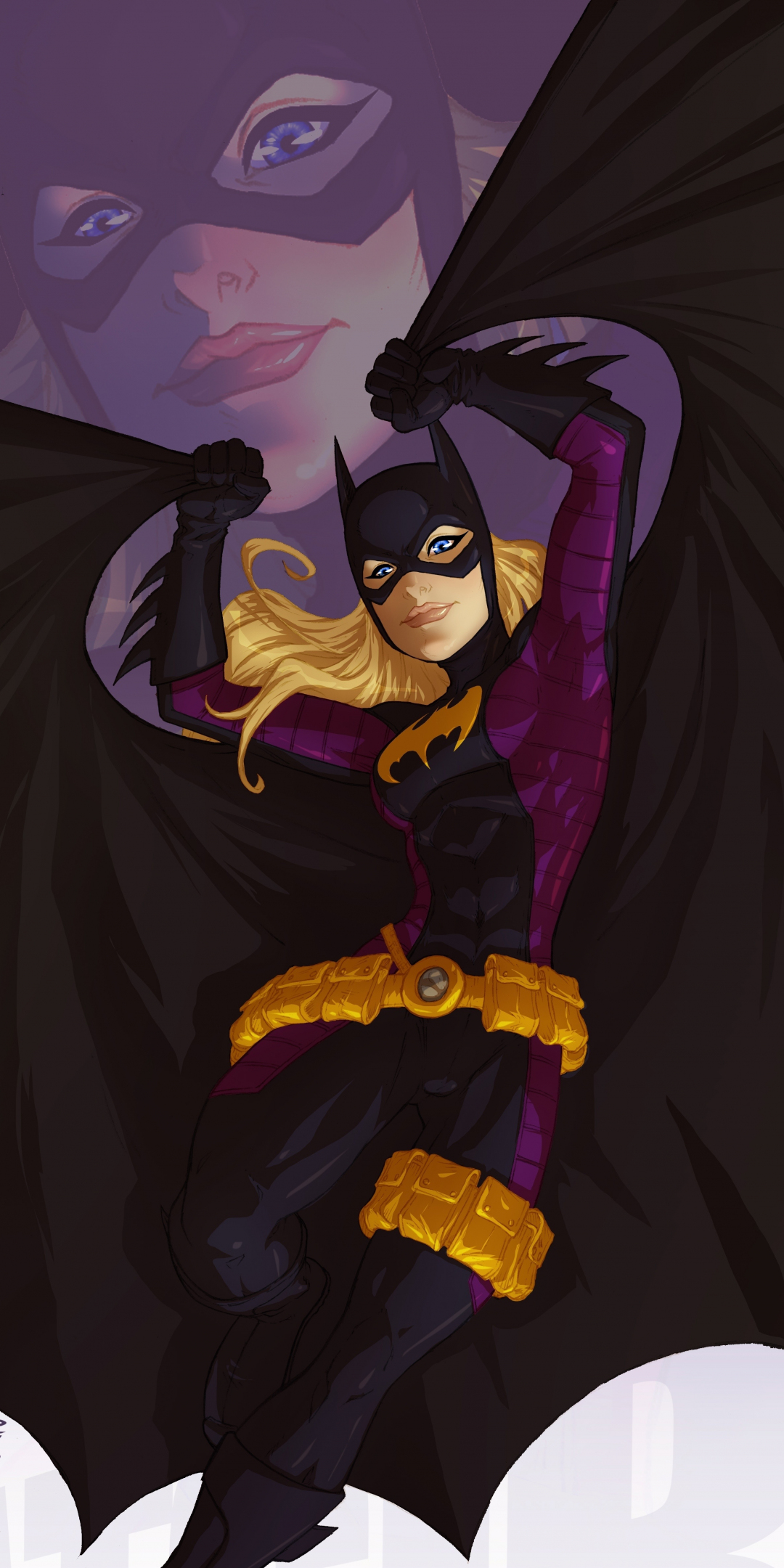 Batwoman, superhero, artwork, 1080x2160 wallpaper