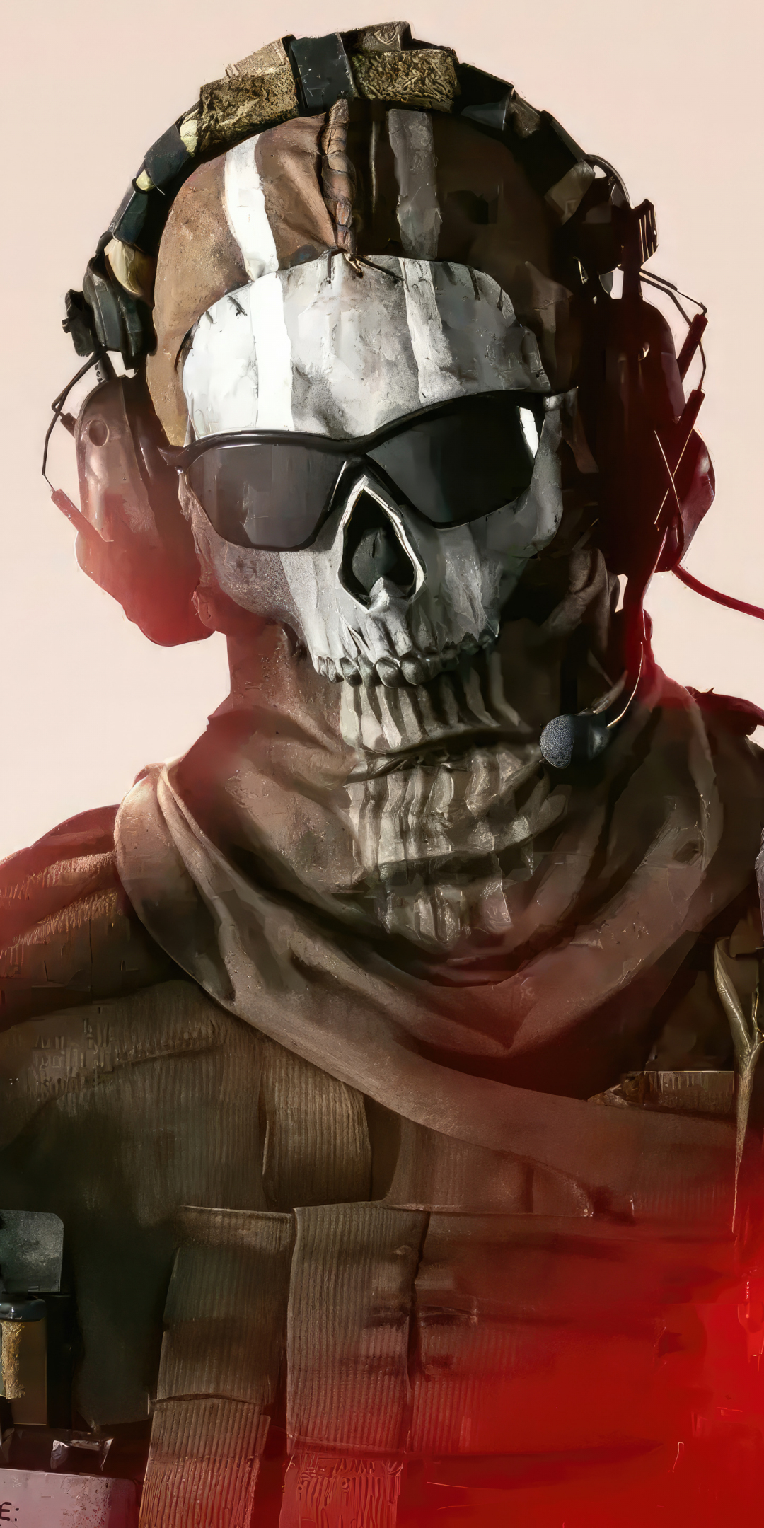 2024 game, Call of Duty: Modern Warfare III, skull design mask, 1080x2160 wallpaper
