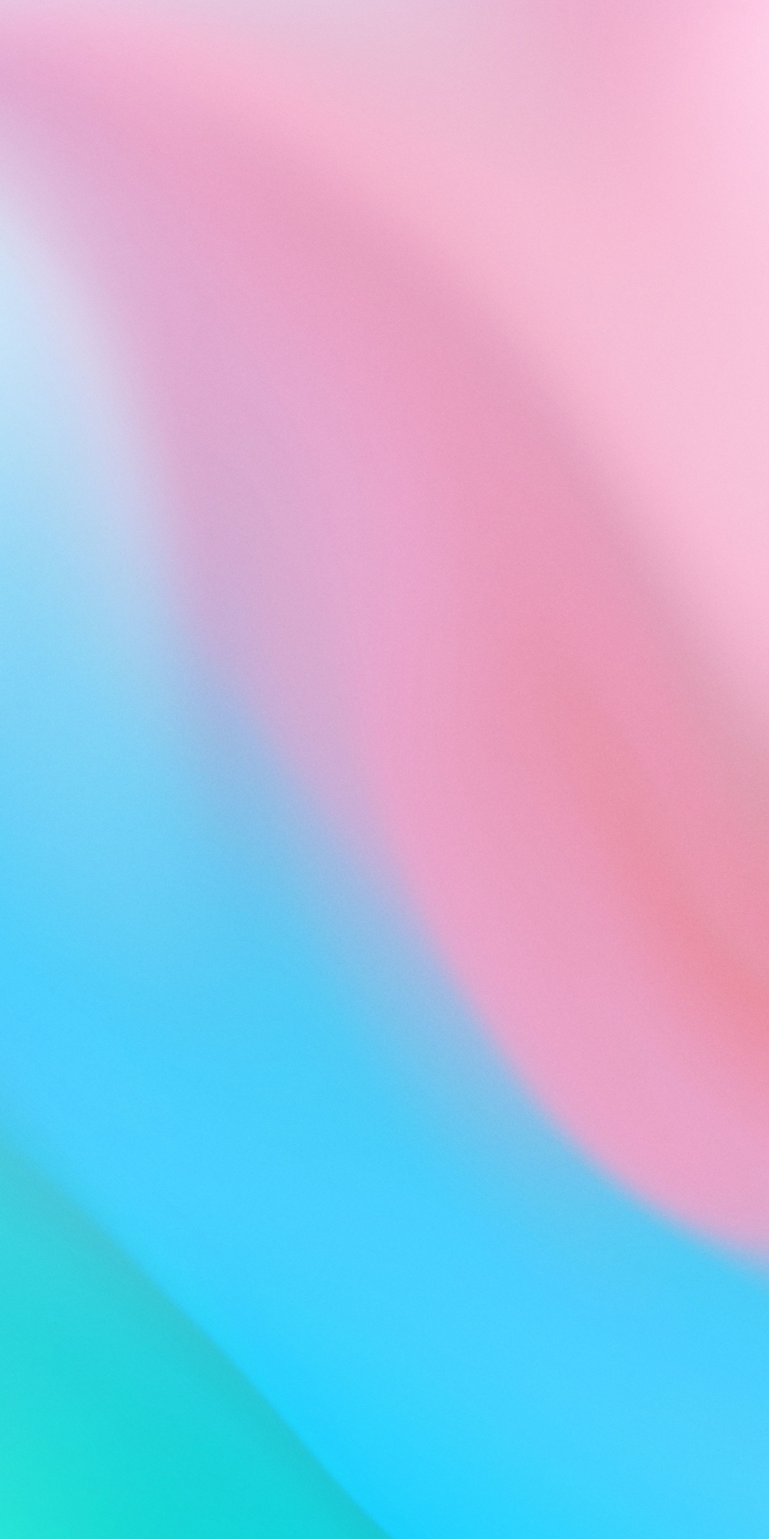 Paint, stains, blend, blue-pink, gradient, 1080x2160 wallpaper