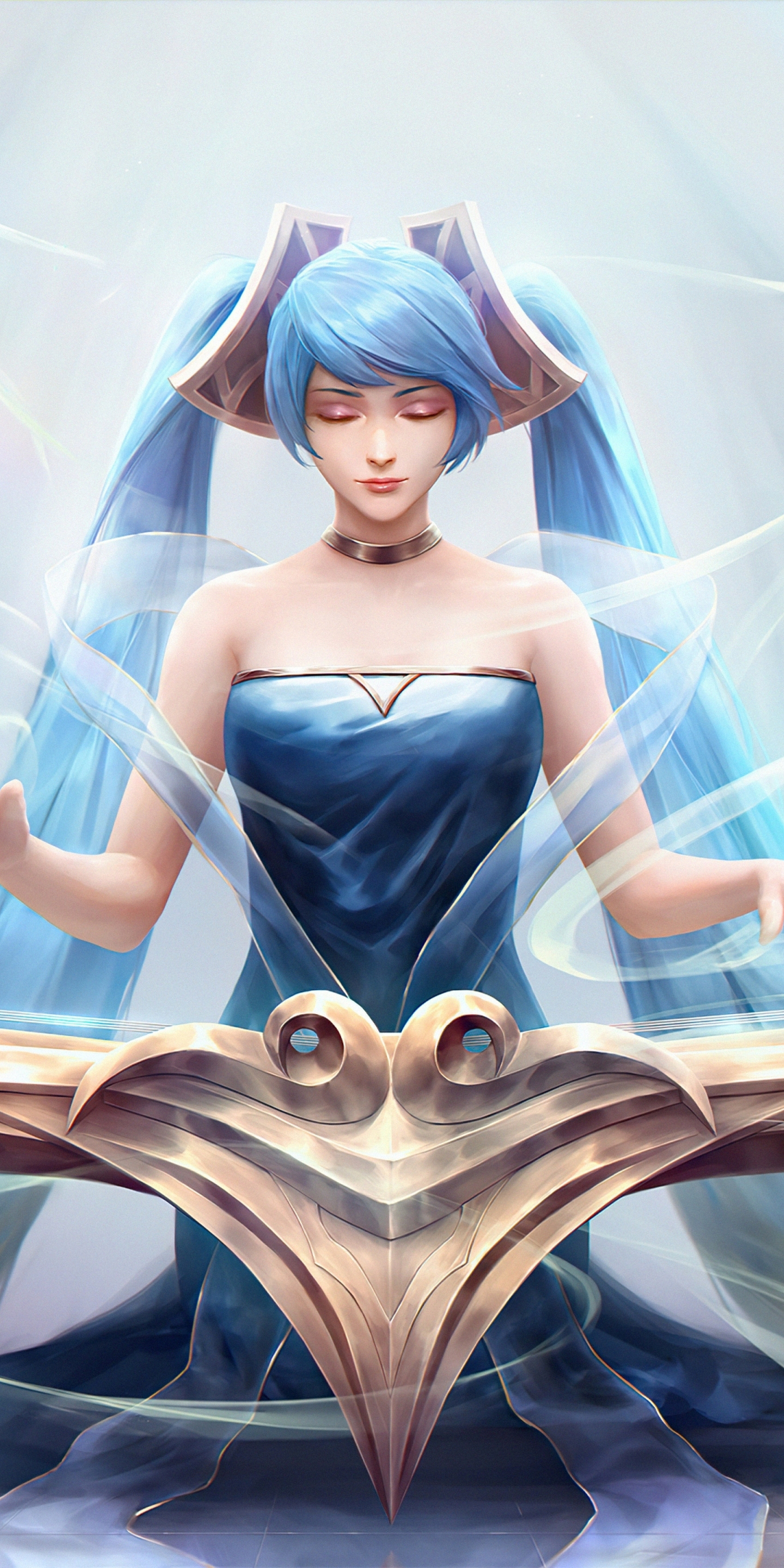 Sona, Magician, League of Legends, 2022, 1080x2160 wallpaper