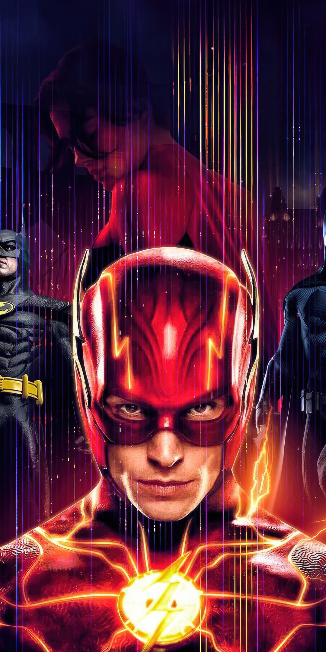 The Flash, 2023 movie, created flash point, 1080x2160 wallpaper