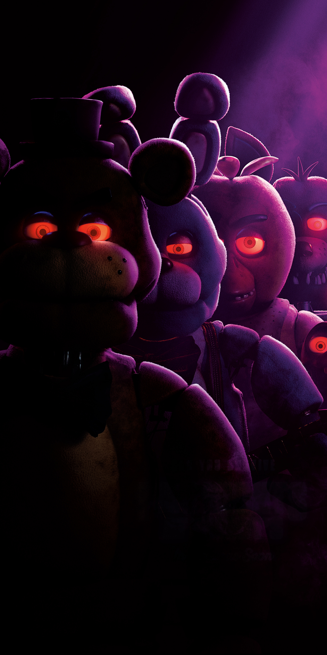 Five Nights at Freddy's, horror movies, toys, 1080x2160 wallpaper