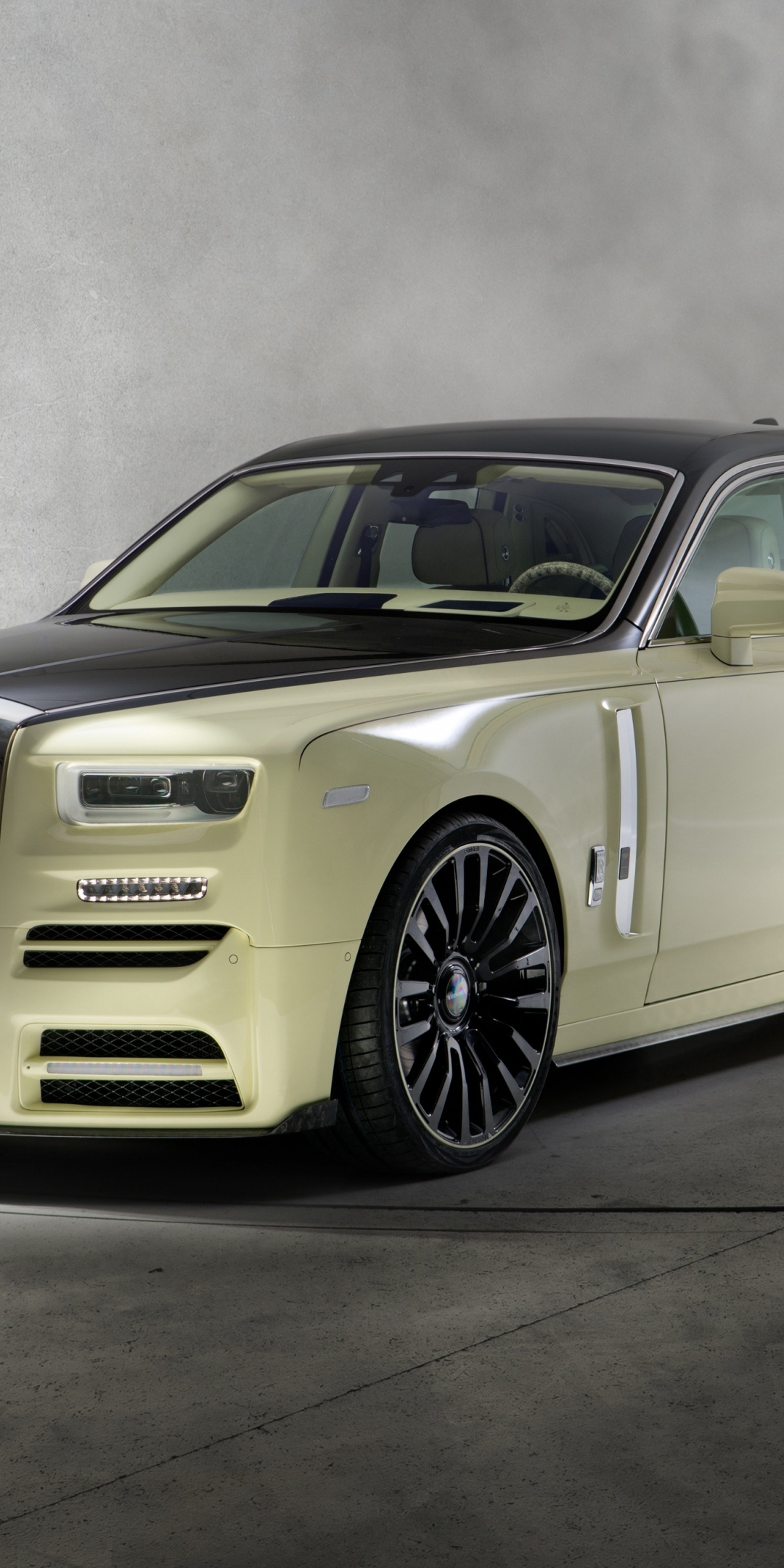 Rolls-Royce Phantom Bushukan, Mansory, Geneva motor show, 1080x2160 wallpaper