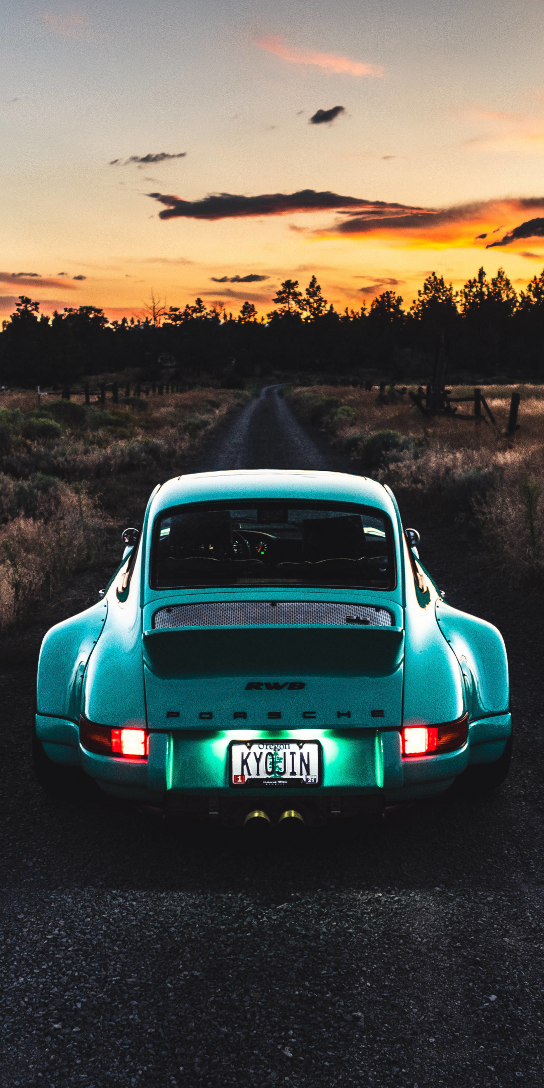 RWB Porsche, off-road, 1080x2160 wallpaper