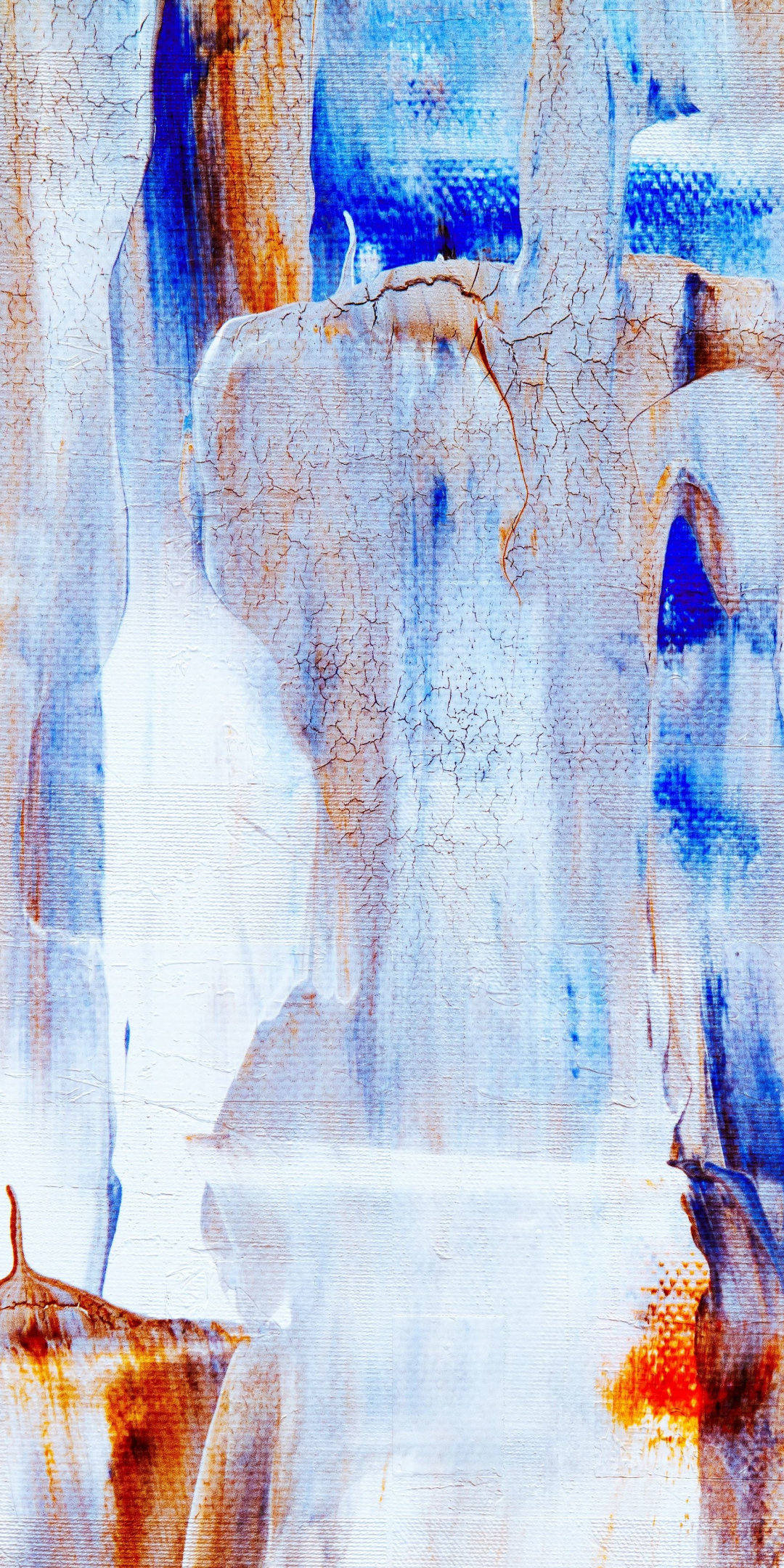 Canvas, surface, white, artwork, 1080x2160 wallpaper