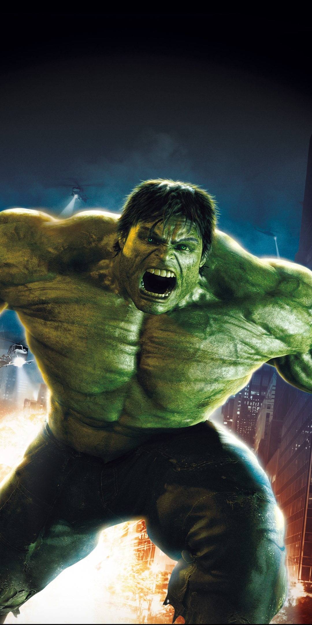 The Incredible Hulk, superhero, movie, 1080x2160 wallpaper