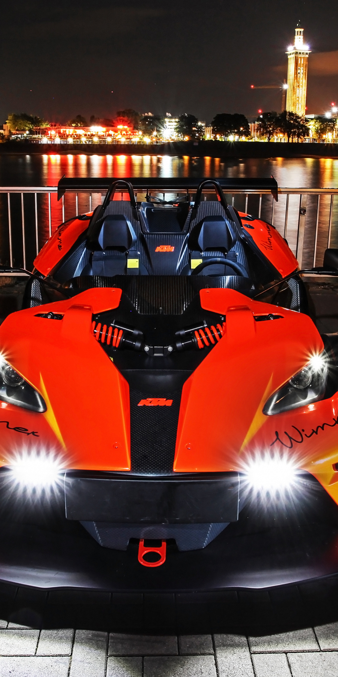 Wimmer RS KTM X-Bow R ' 2019, sports car, front, 1080x2160 wallpaper