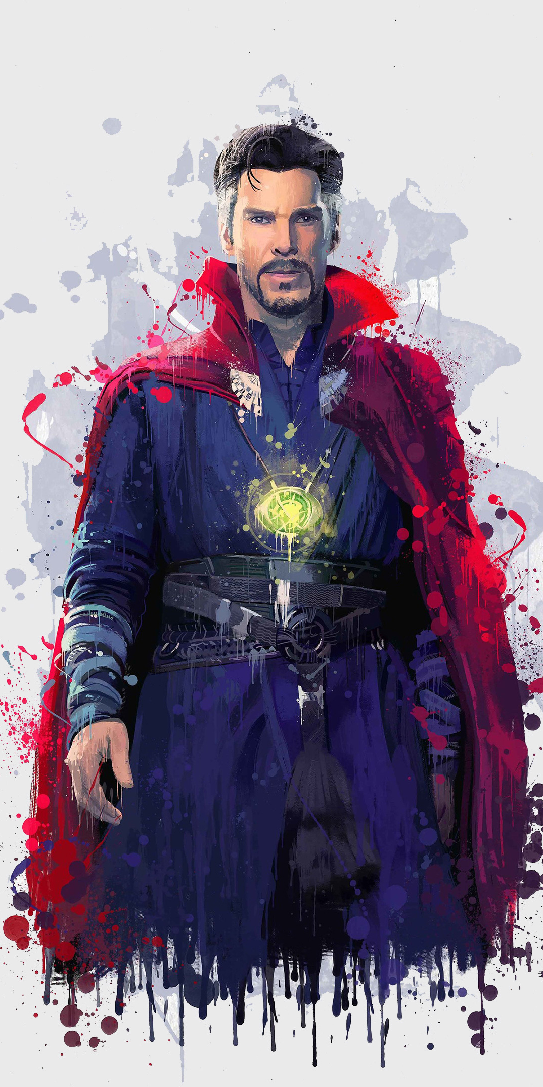 Doctor Strange, Avengers: infinity war, artwork, 1080x2160 wallpaper