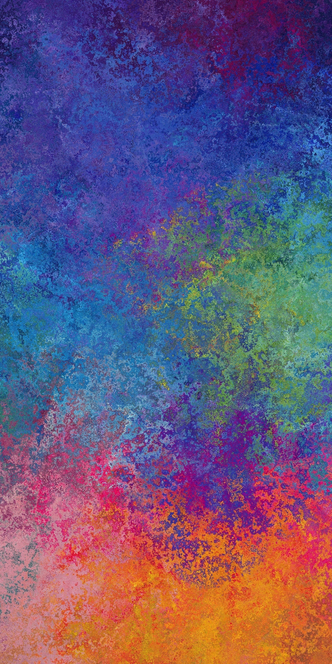 Texture, colorful, splatters, 1080x2160 wallpaper
