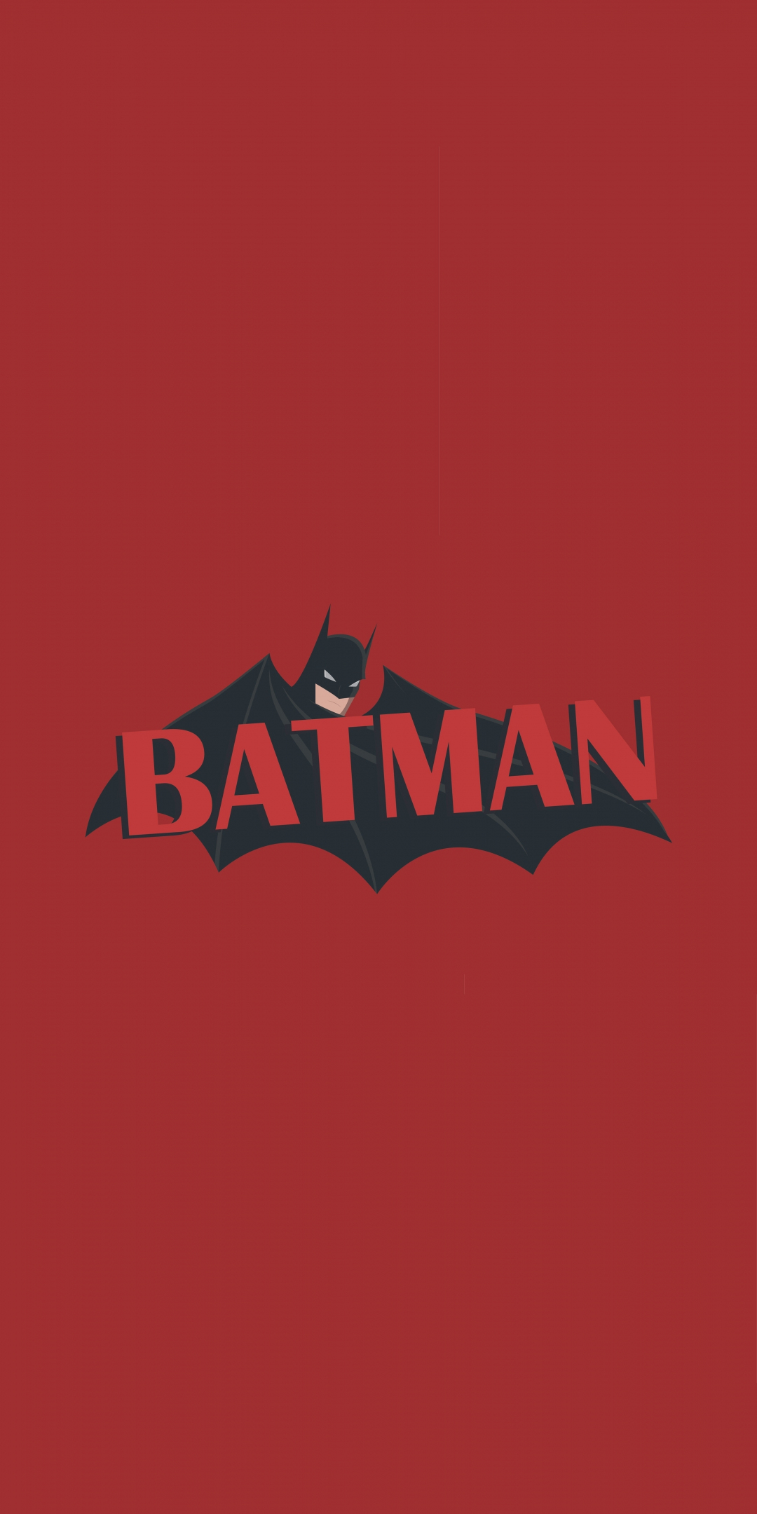 Batman, minimal, 2019, 1080x2160 wallpaper