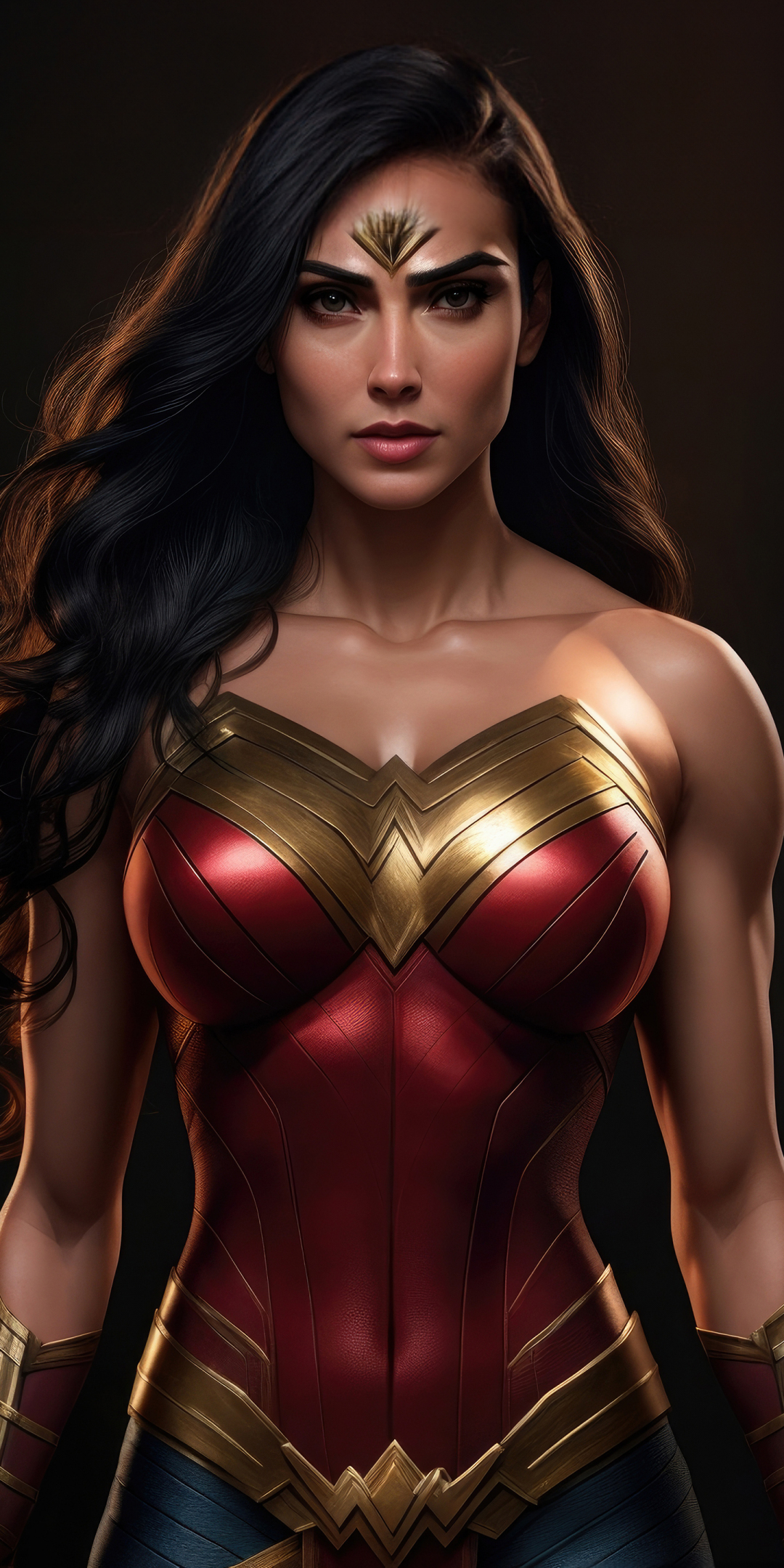 Wonder Woman, warrior beautiful, 2023, 1080x2160 wallpaper