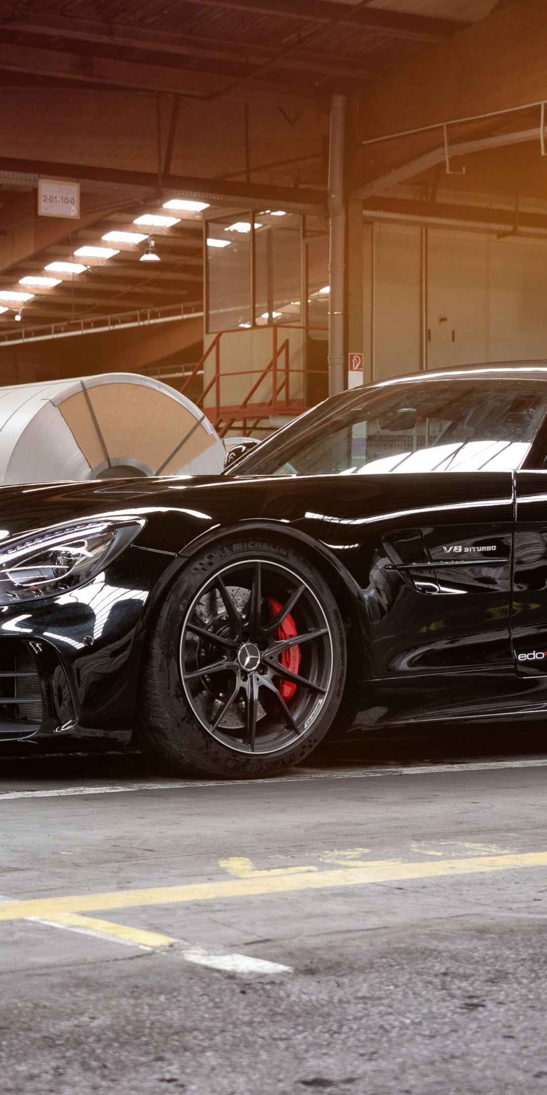 2018 Edo Competition, Black, Mercedes-AMG GT R, side view, 1080x2160 wallpaper