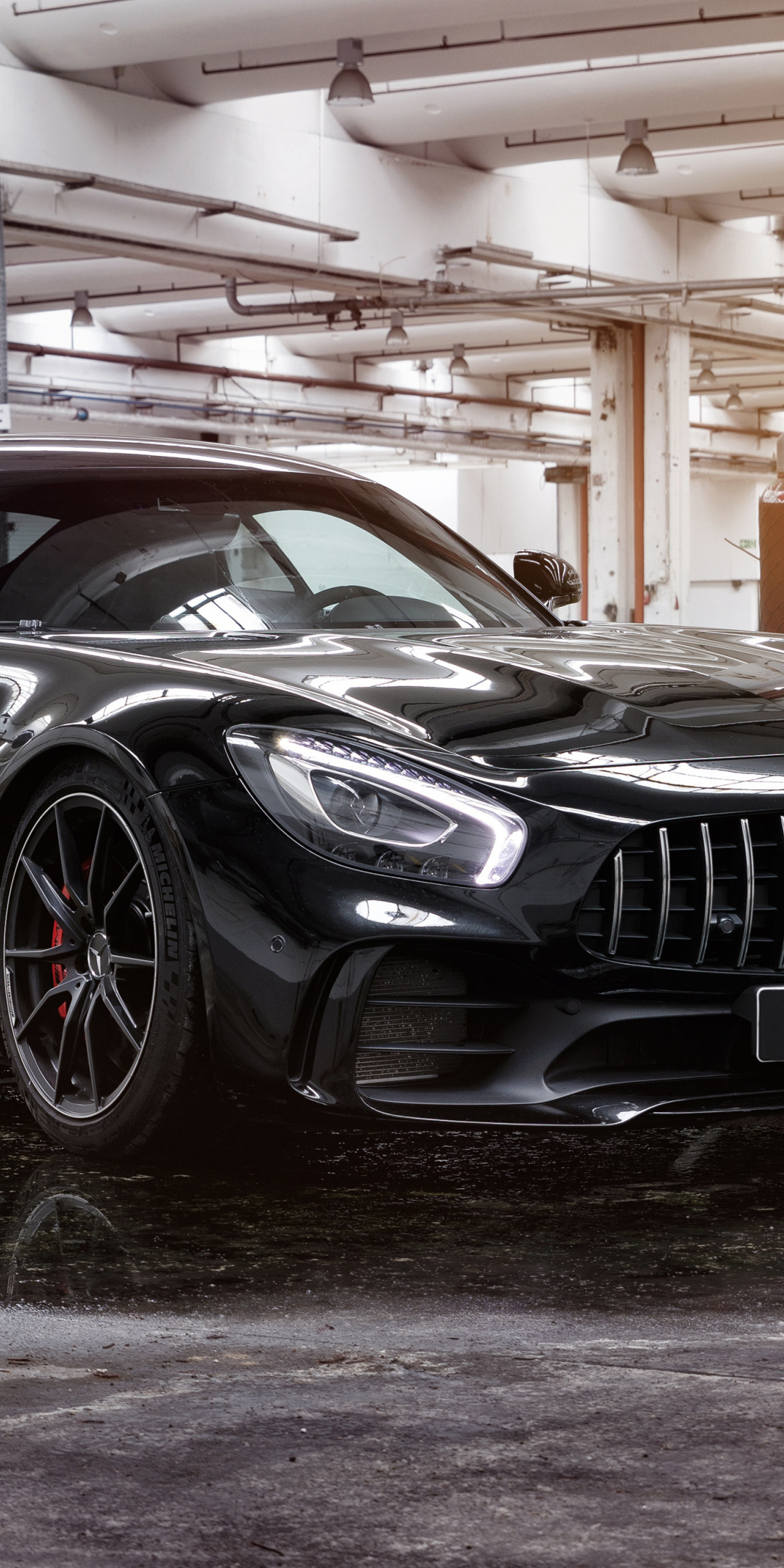 Mercedes-AMG GT R Edo Competition, black, luxury car, 1080x2160 wallpaper
