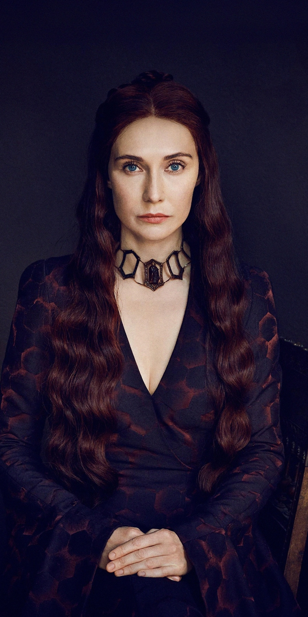 Melisandre, Carice van Houten, Game of Thrones, Finale season 8, 2019, 1080x2160 wallpaper