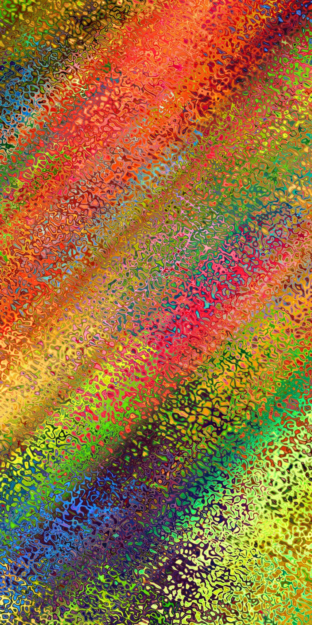 Spots, stains, abstract, blur, colorful, 1080x2160 wallpaper