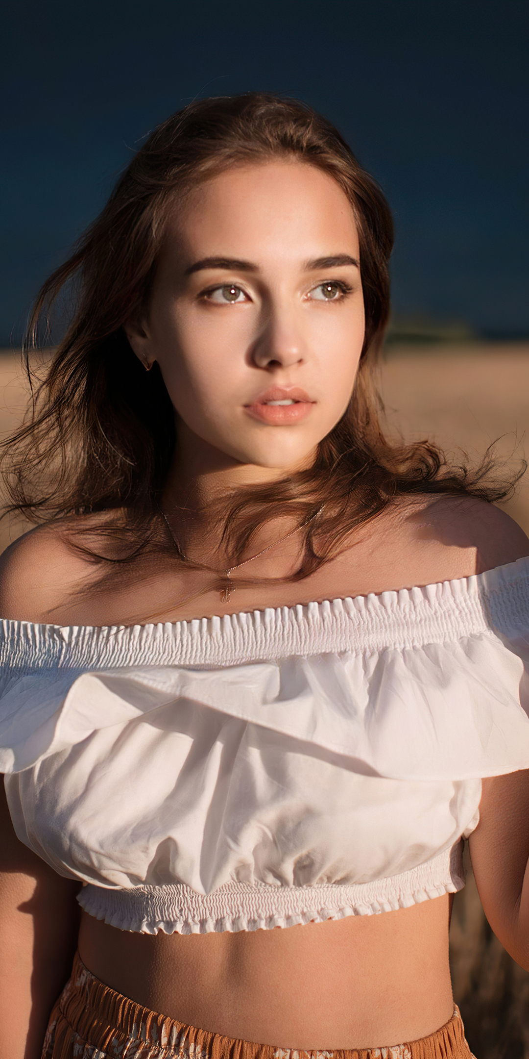 Alina Sabirova, gorgeous model, outdoor, 2020, 1080x2160 wallpaper