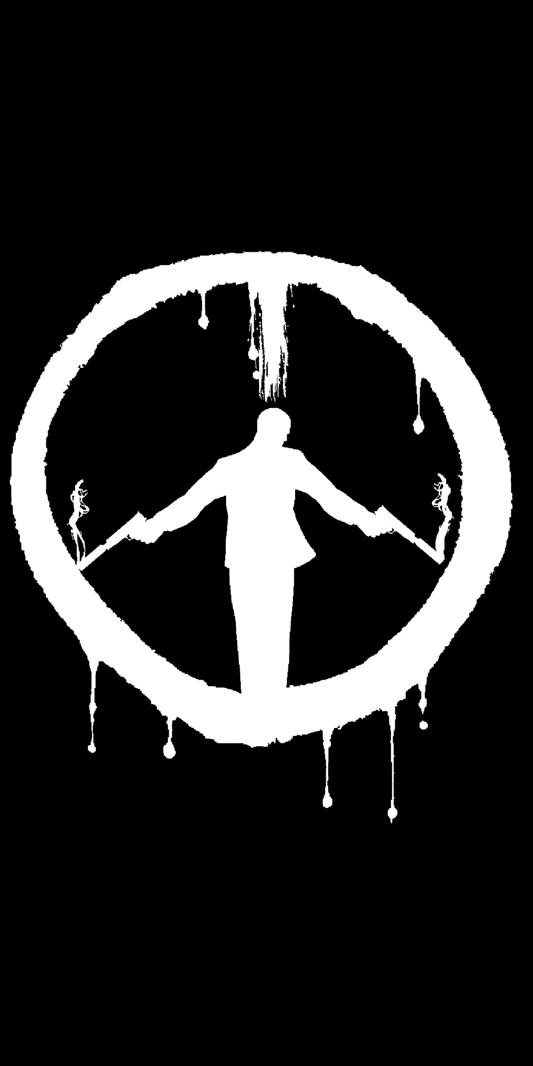 Logo, video game, minimal, Half-Life, 1080x2160 wallpaper