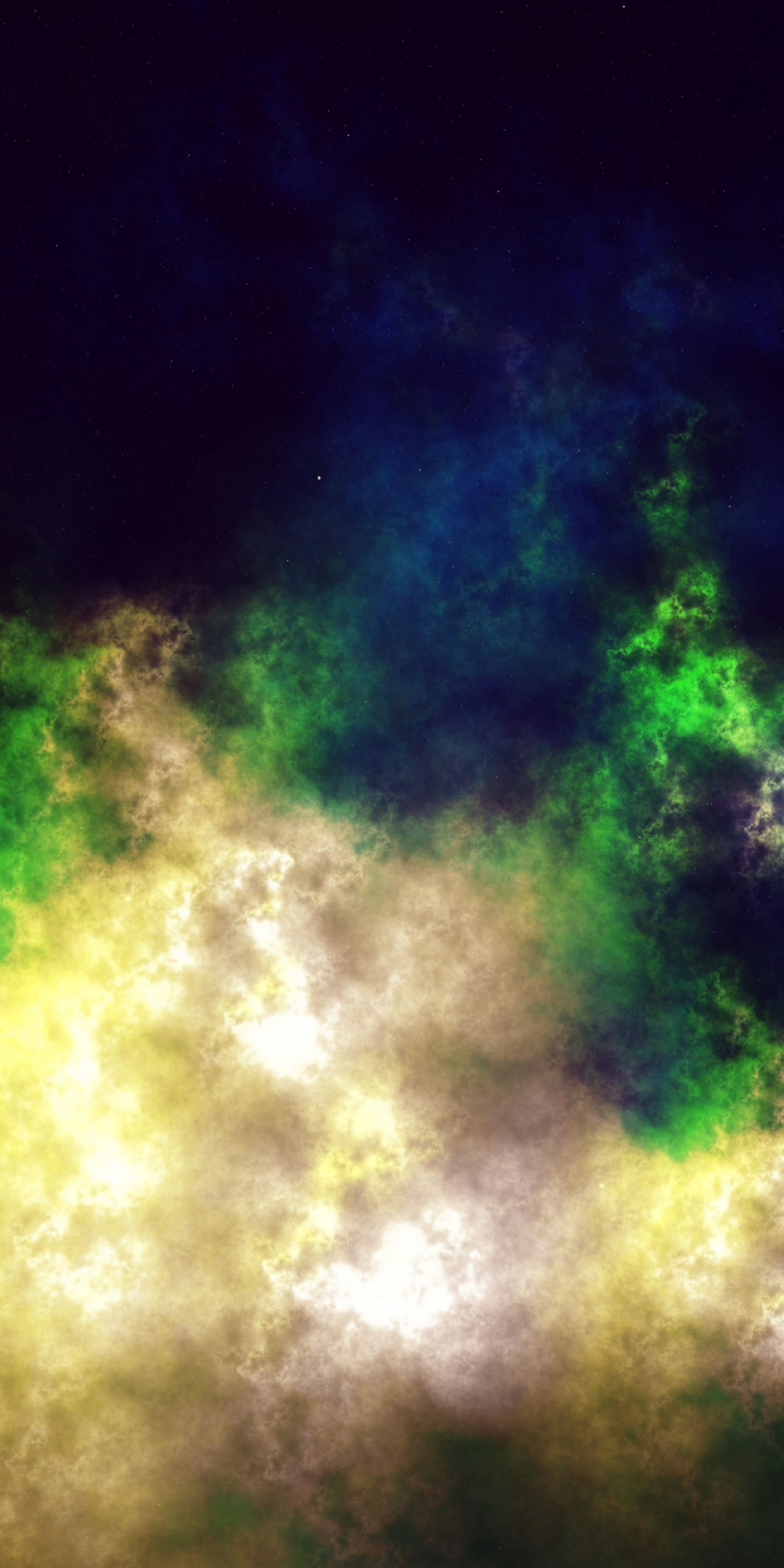 Nebula, colorful, clouds, abstraction, 1080x2160 wallpaper