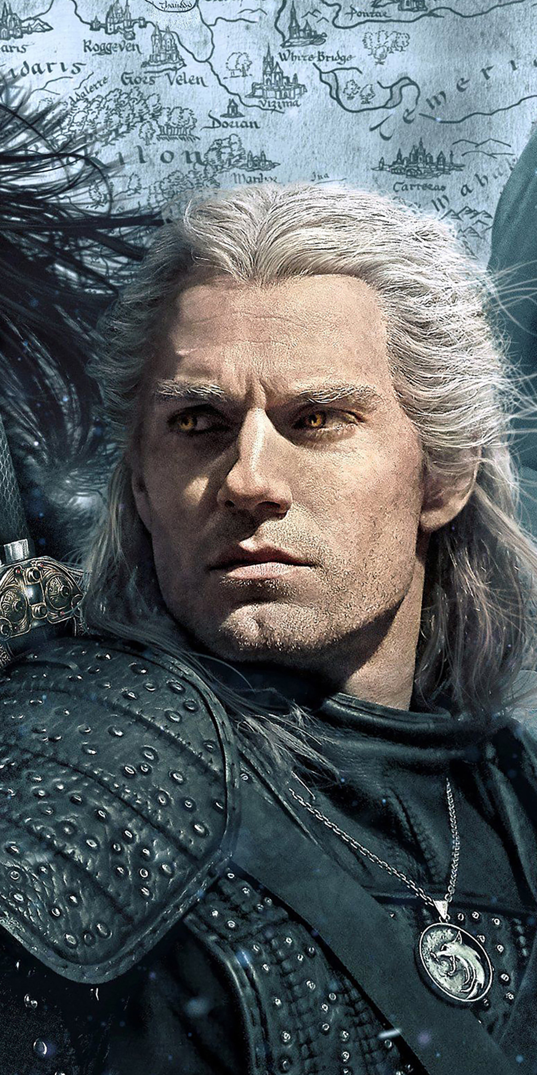 The Witcher, TV series, lead cast, 2020, 1080x2160 wallpaper