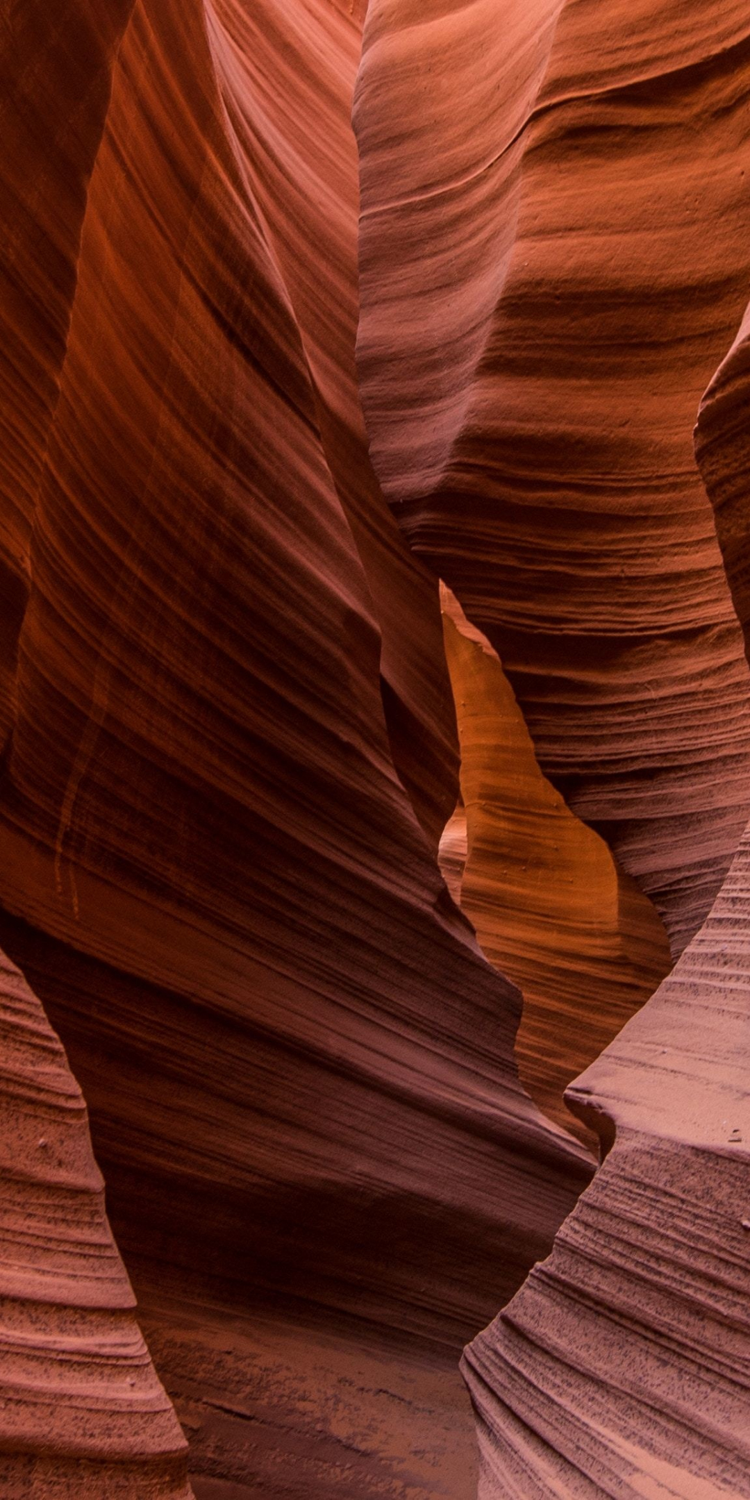 Antelope Canyon, nature, USA, 1080x2160 wallpaper
