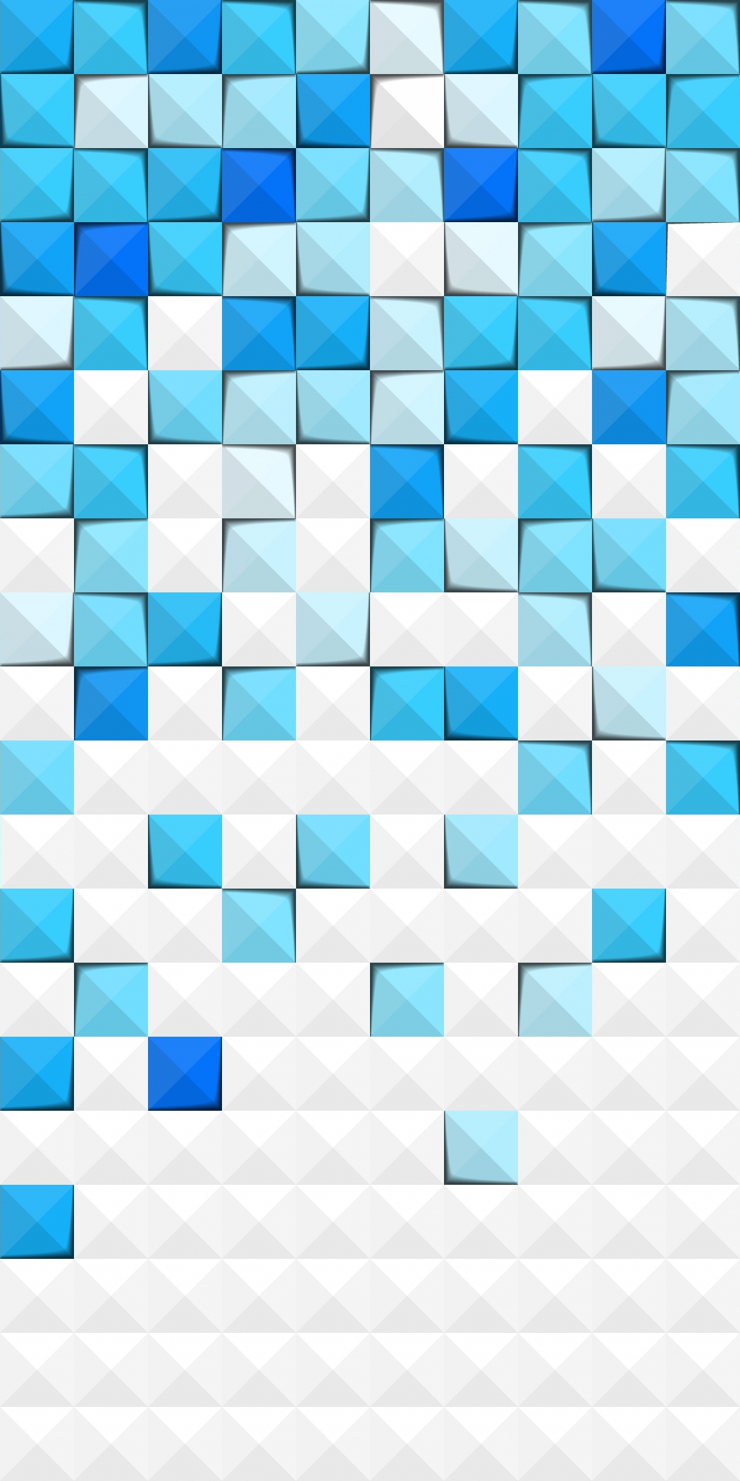 Texture, blue, white, squares, abstract, 1080x2160 wallpaper