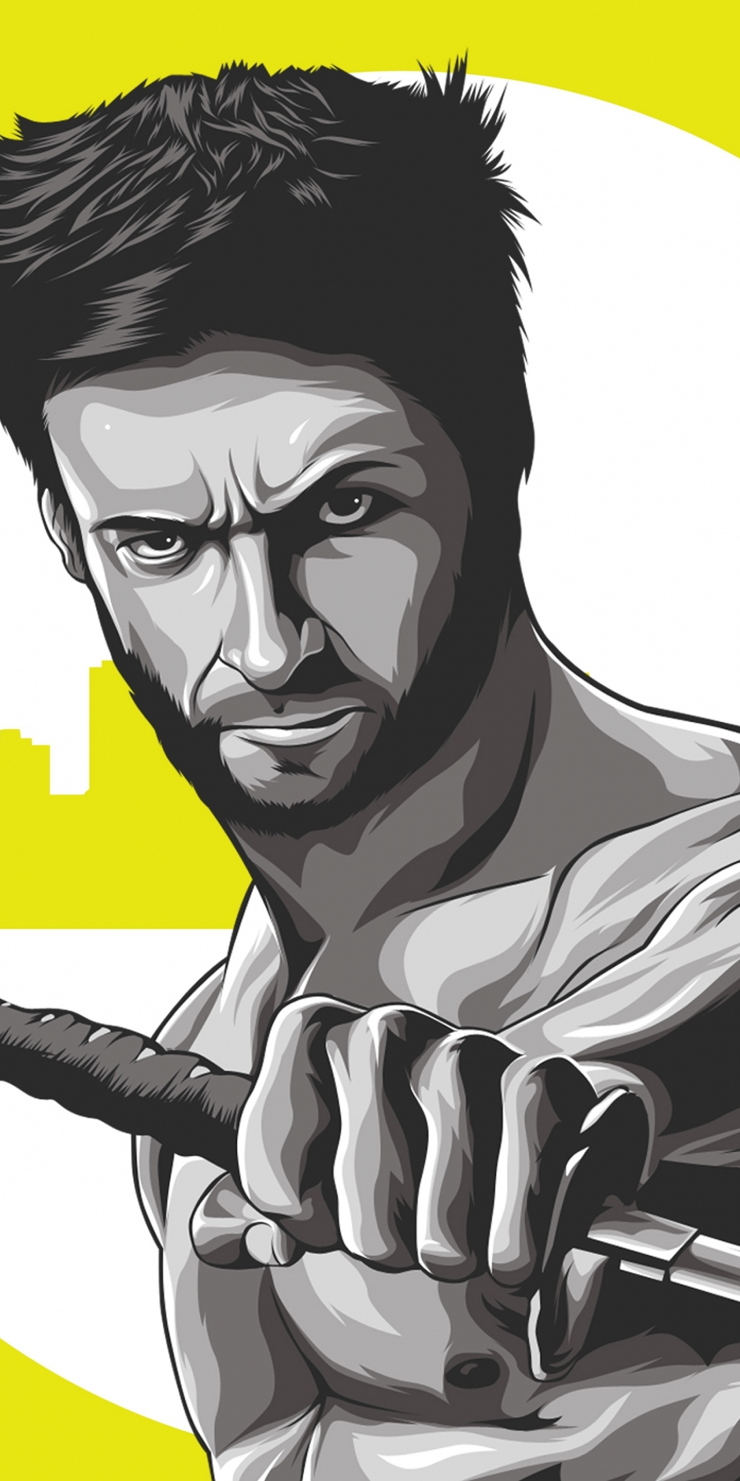 Wolverine, Marvel, x-men, art, 1080x2160 wallpaper