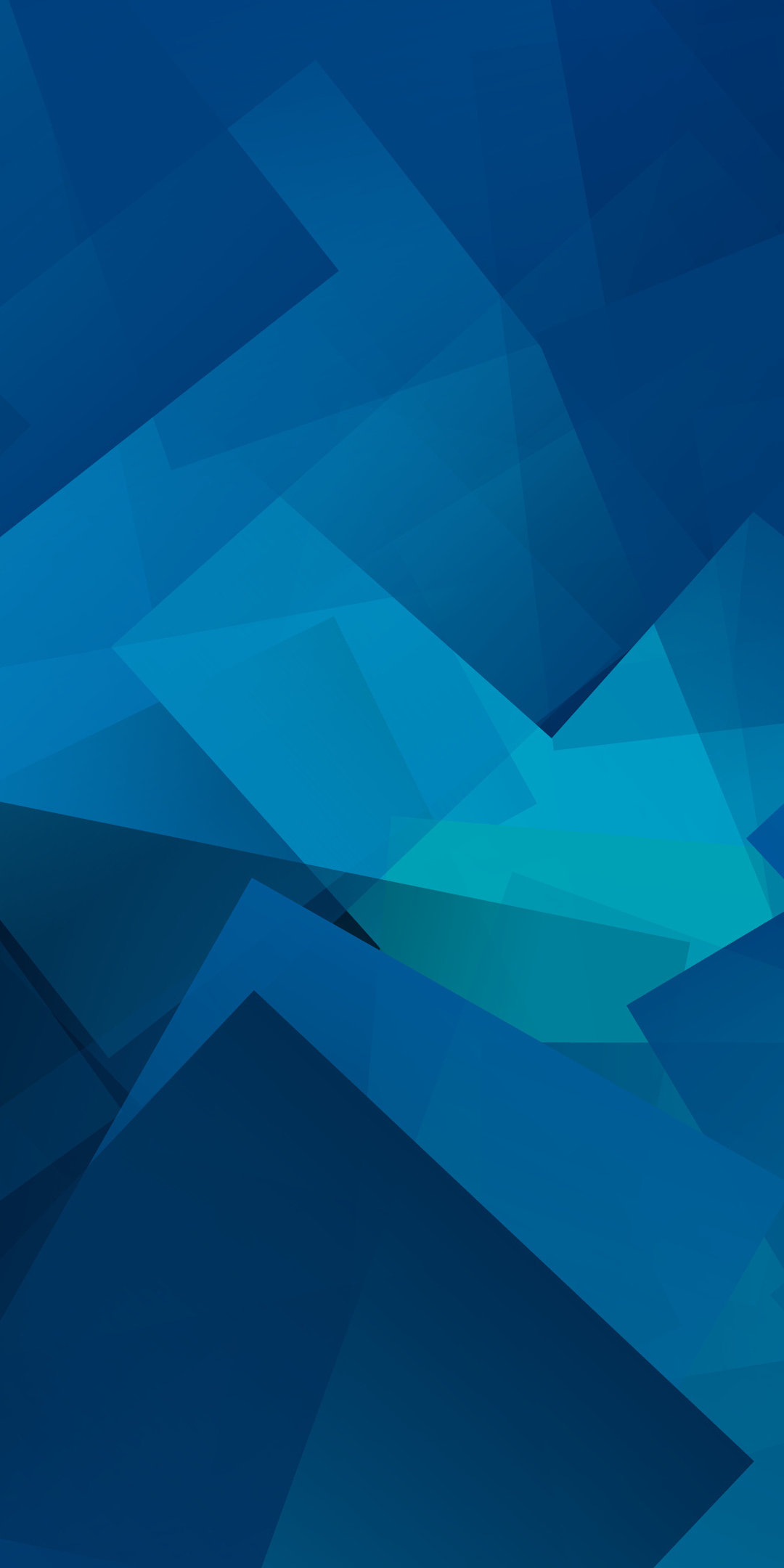 Download wallpaper 1080x2160 cubes, pattern, sea blue, abstract, honor ...