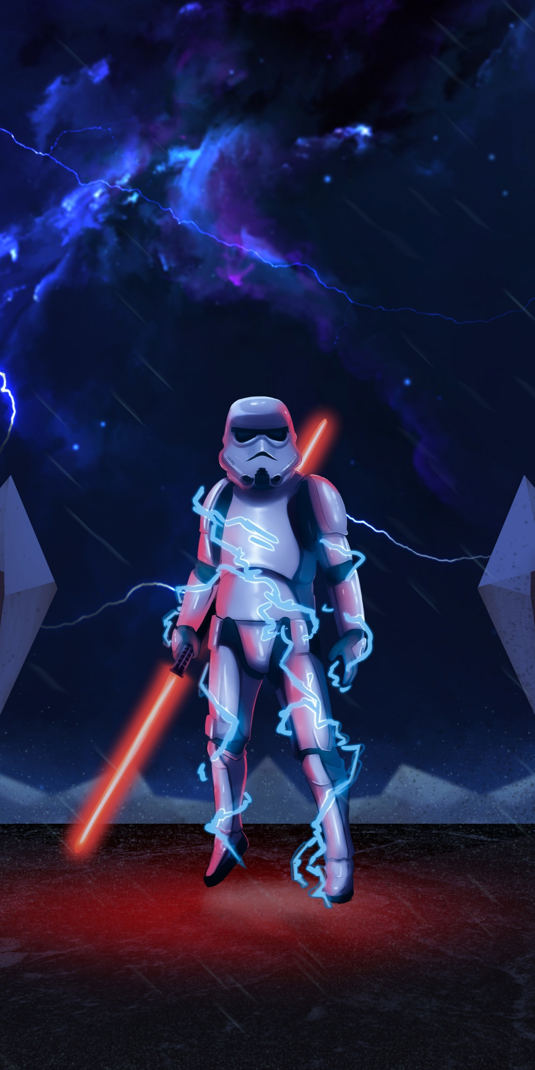 Stormtrooper, star wars, 2020 art, 1080x2160 wallpaper