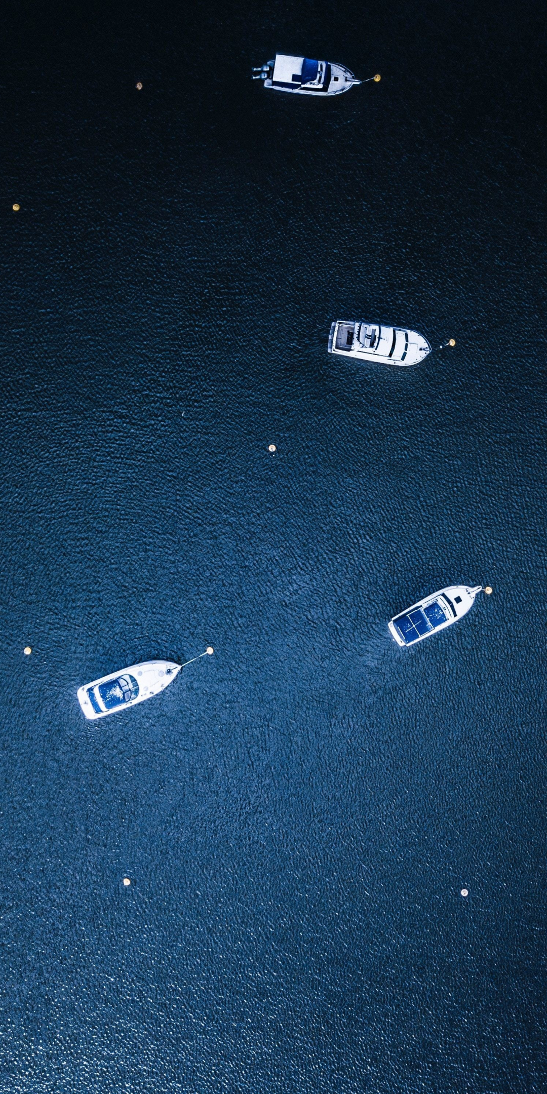 Aerial shot, cruise ships, sea, 1080x2160 wallpaper