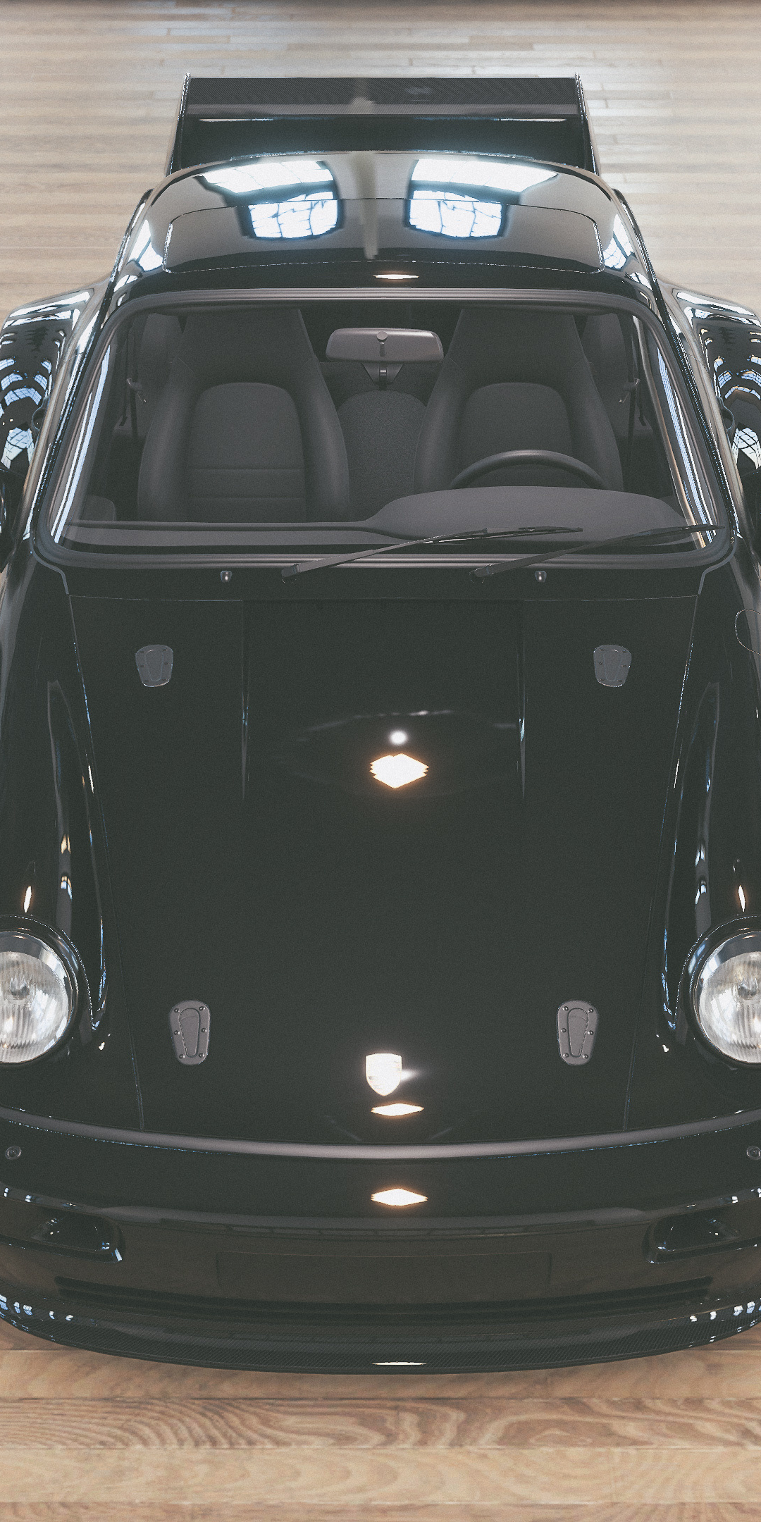 Porsche 911 Turbo, The Crew 2, video game, front, 1080x2160 wallpaper