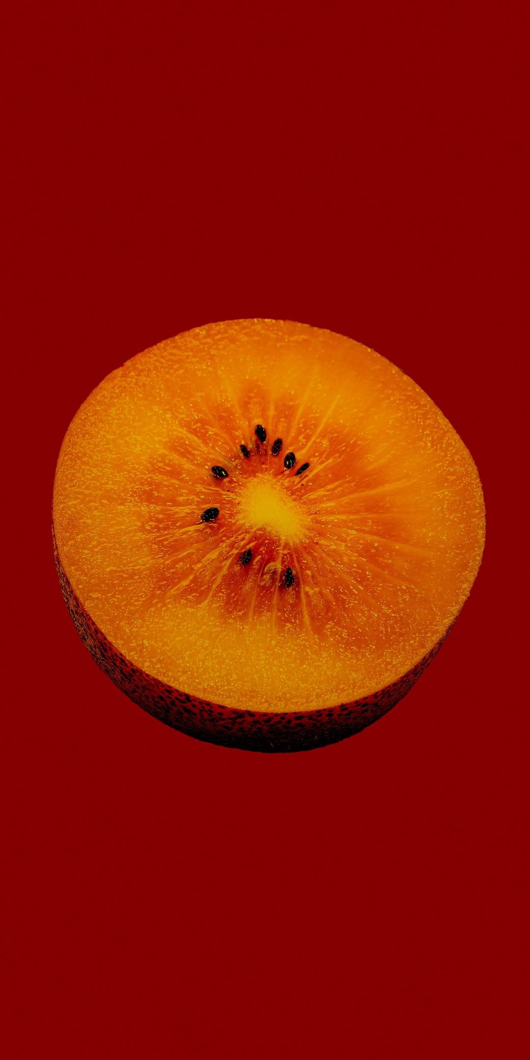 Orange fruit, close up, slice, 1080x2160 wallpaper