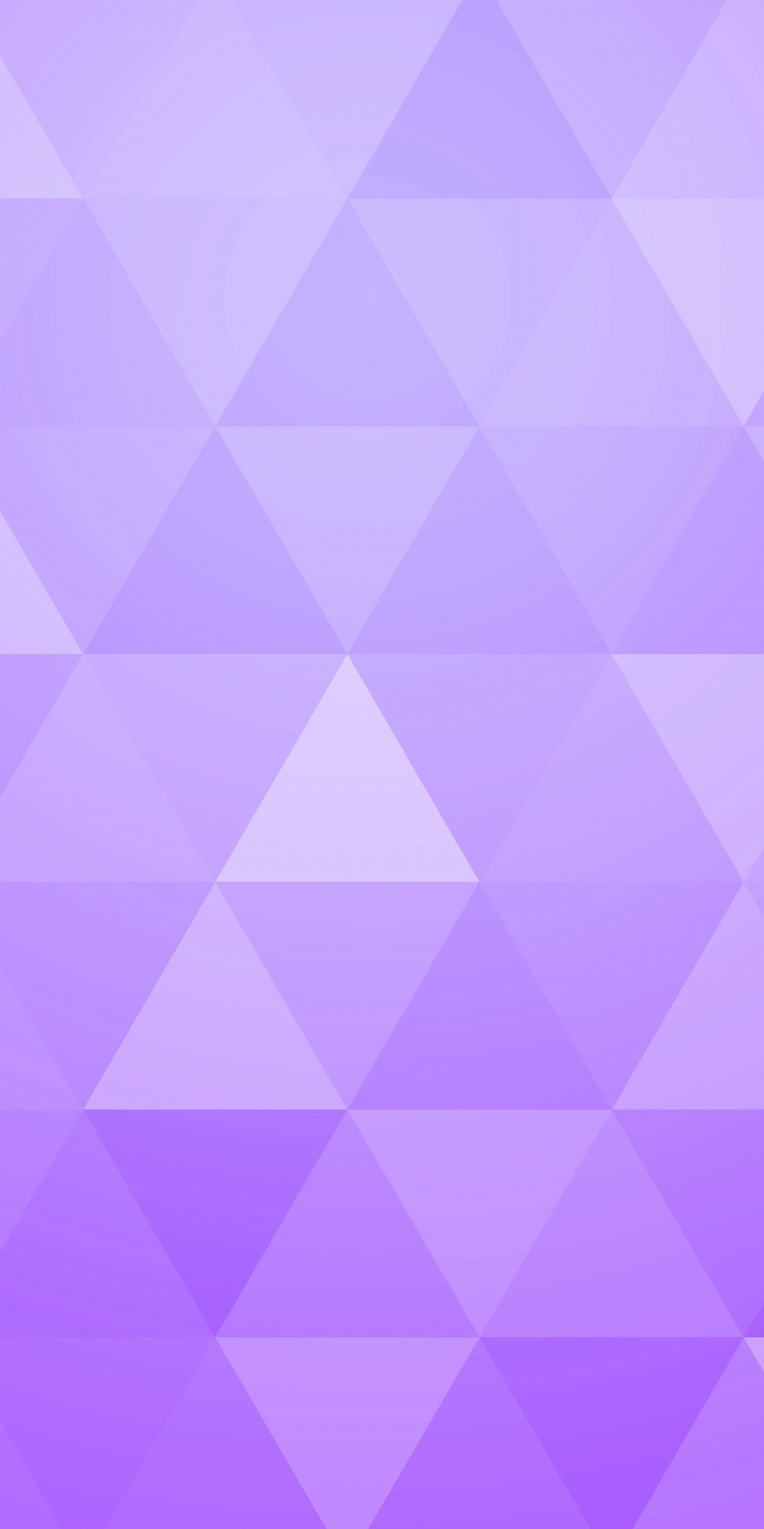 Triangles, minimal, abstract, violet and blue, 1080x2160 wallpaper