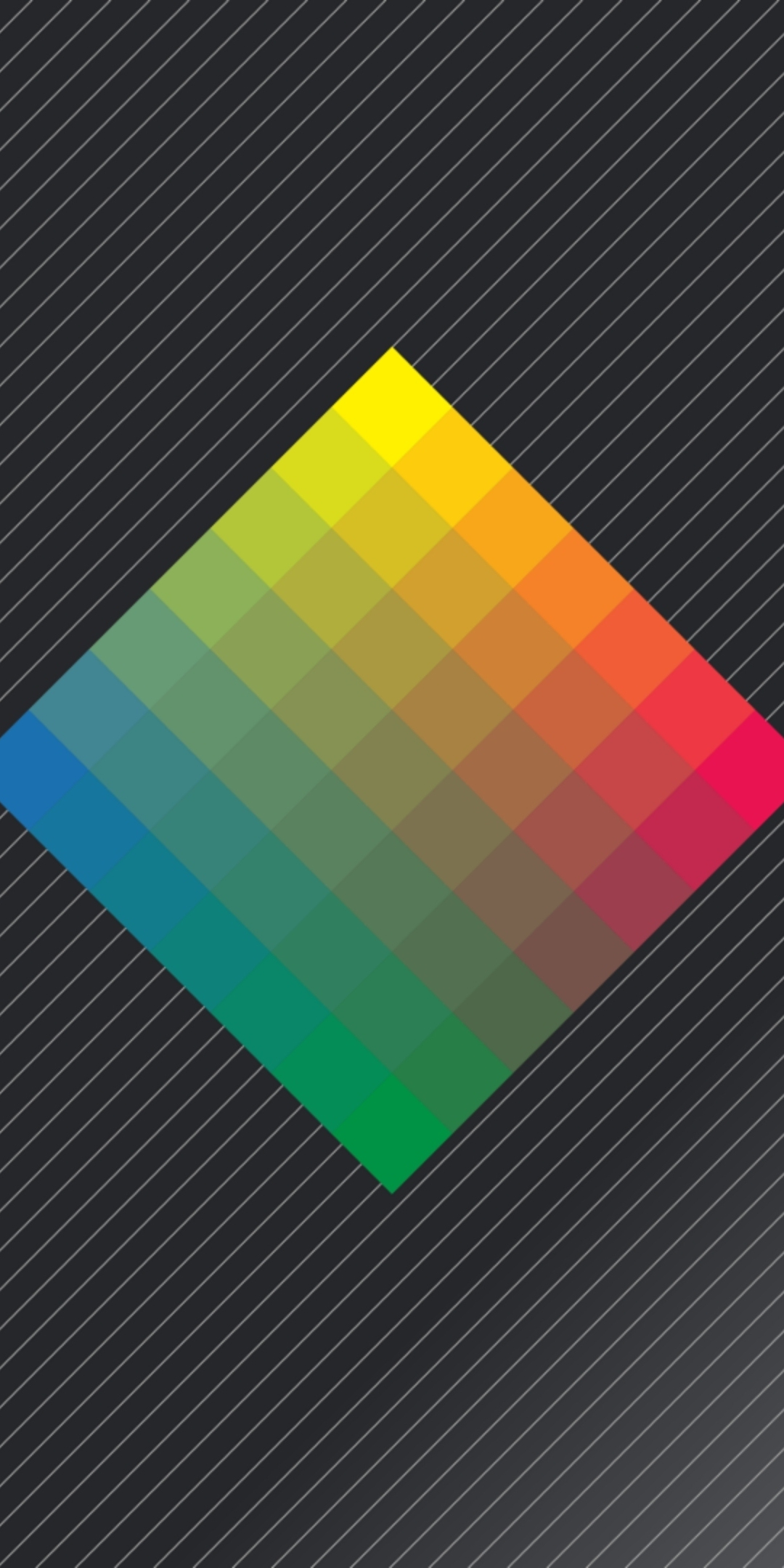 Minimal, colorful squares inside square, abstract, 1080x2160 wallpaper