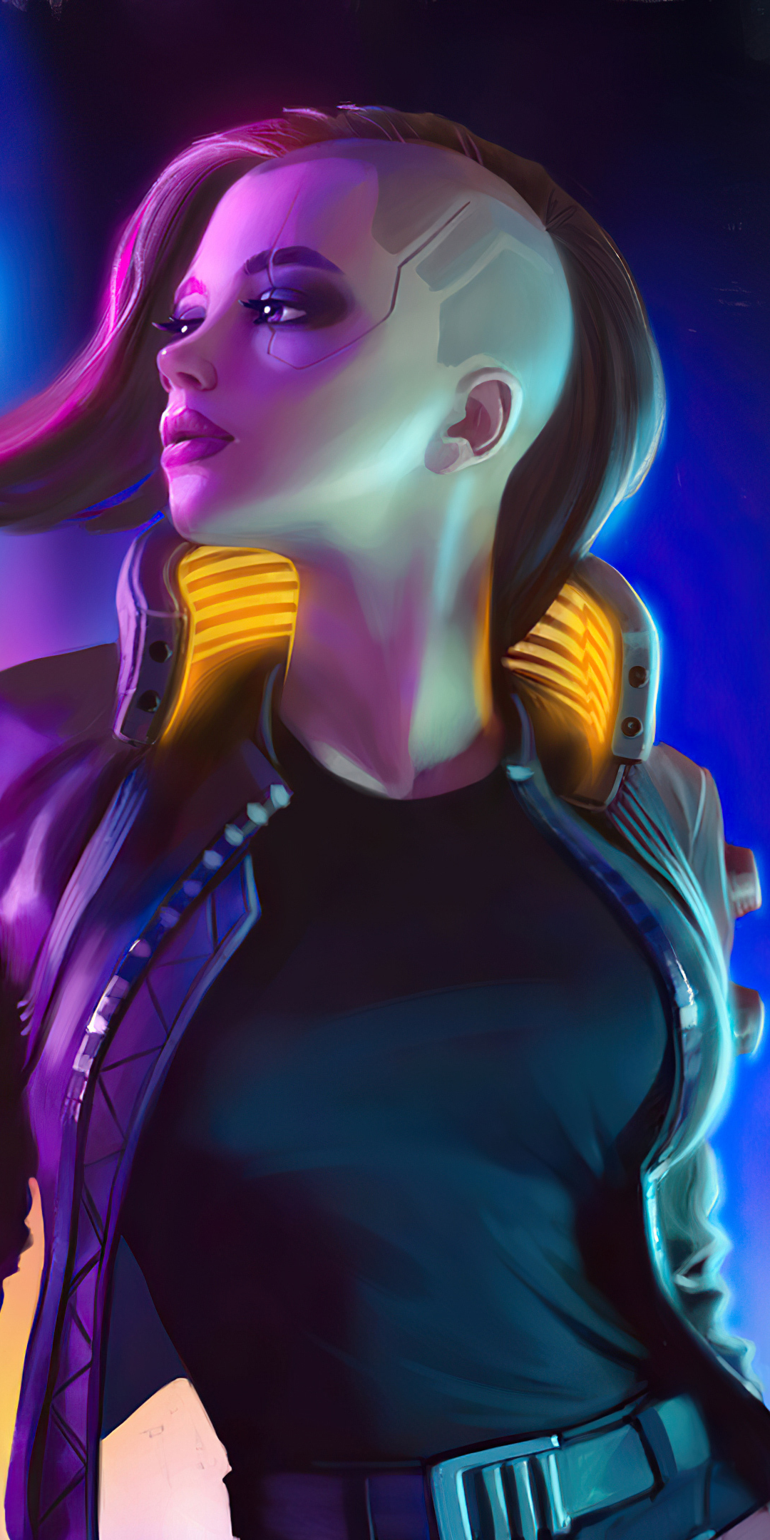 Urbun girl, Cyberpunk 2077, 2023, 1080x2160 wallpaper