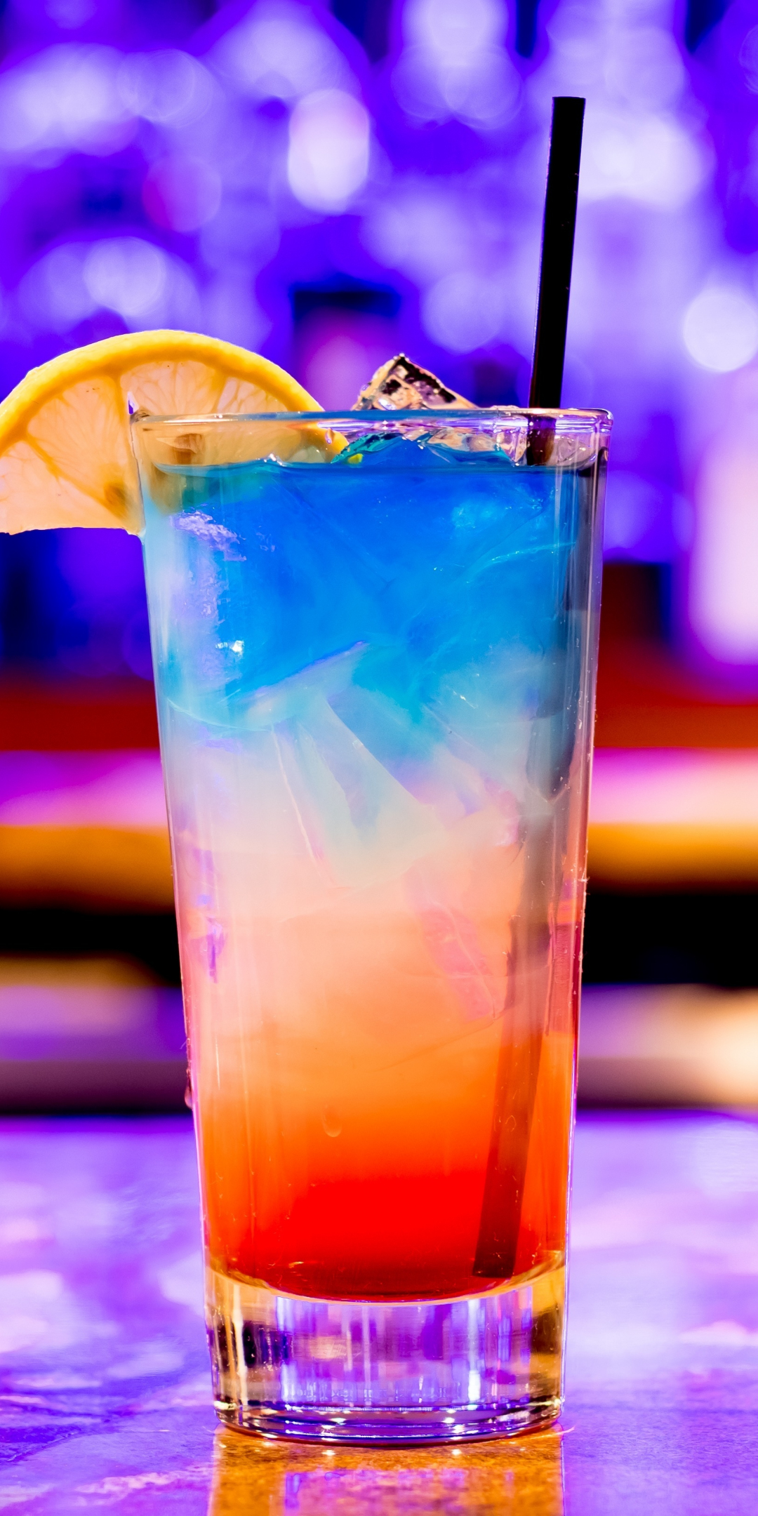 Cocktail, colorful, summer, drink, close up, 1080x2160 wallpaper