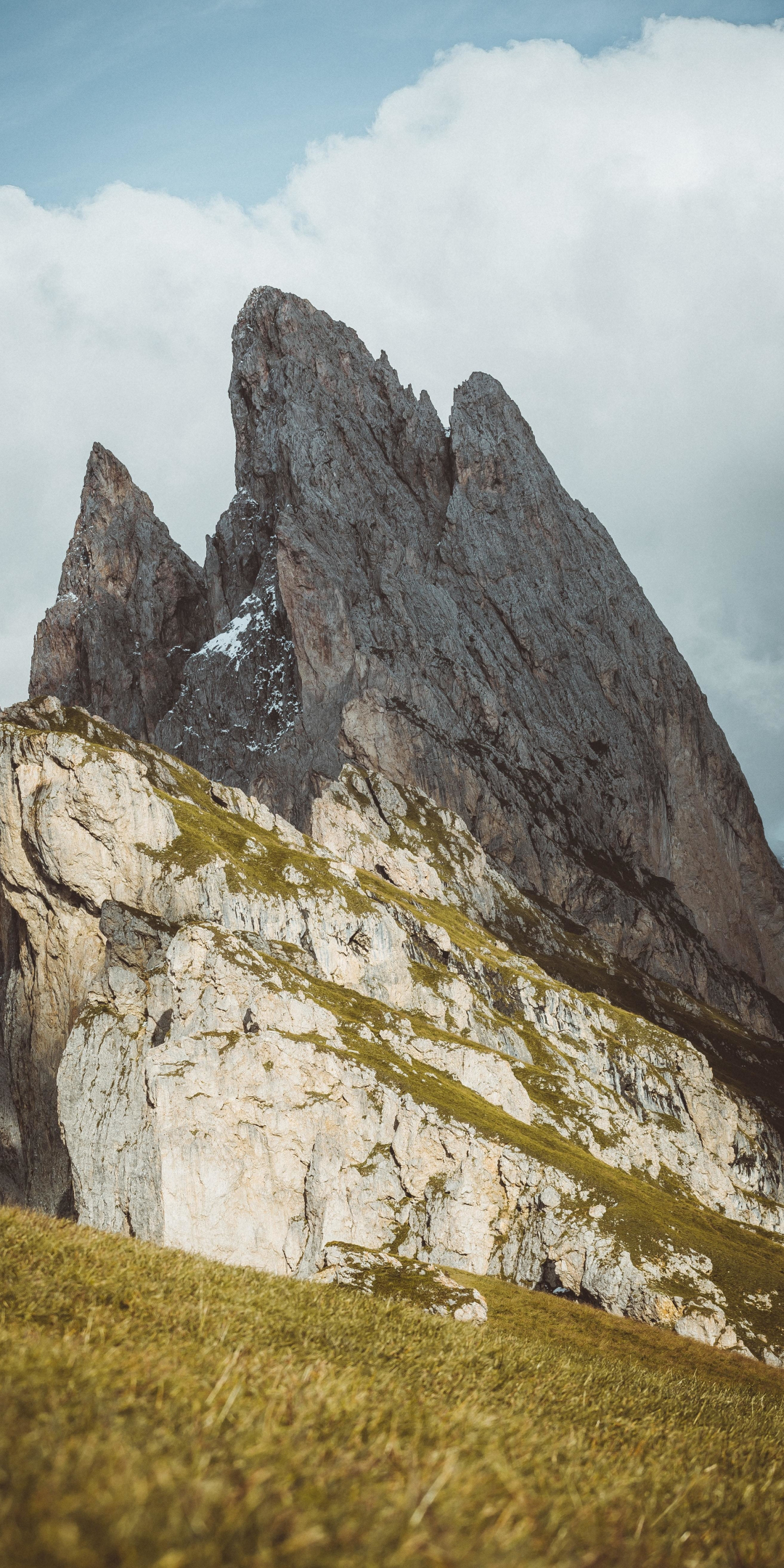 Rocky cliff, nature, Italy, 1080x2160 wallpaper