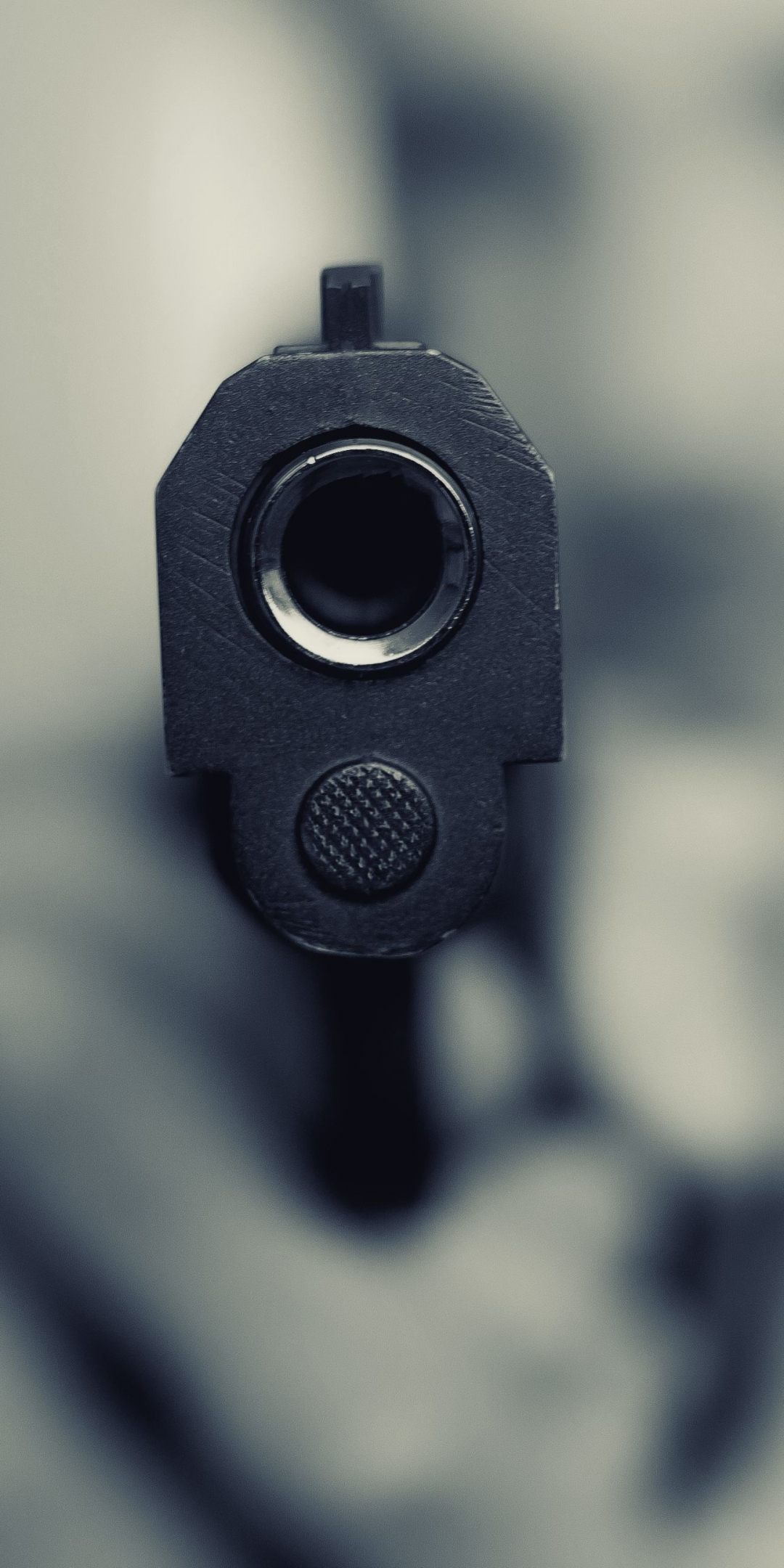 Pistol, gun, close up, blur, 1080x2160 wallpaper