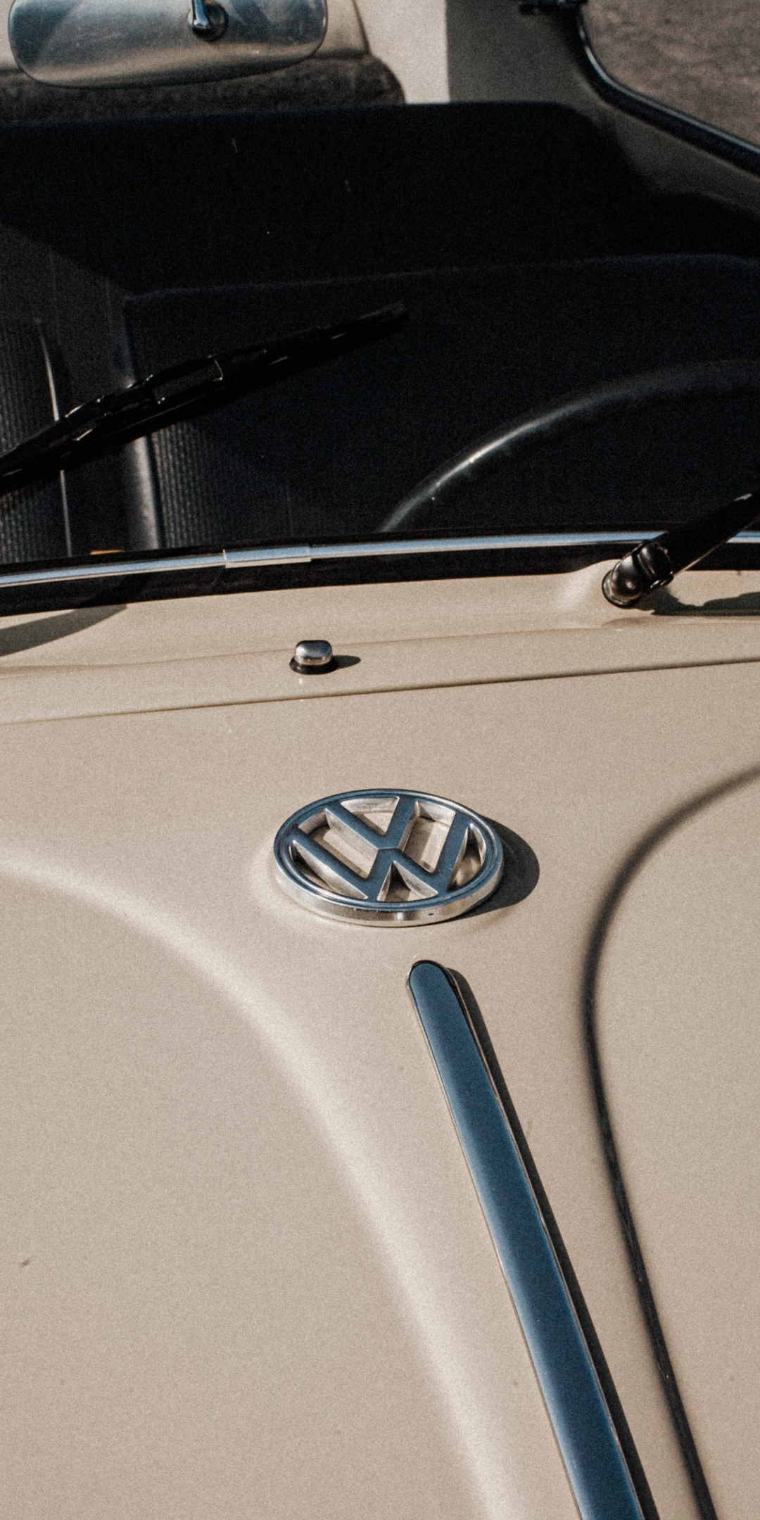 Volkswagen, car classic, logo, 1080x2160 wallpaper