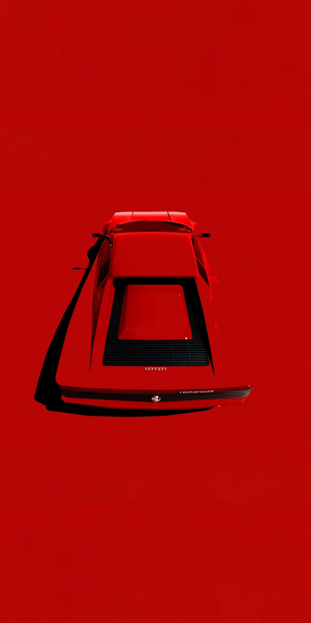 Ferrari, classic car, minimal, car, 1080x2160 wallpaper