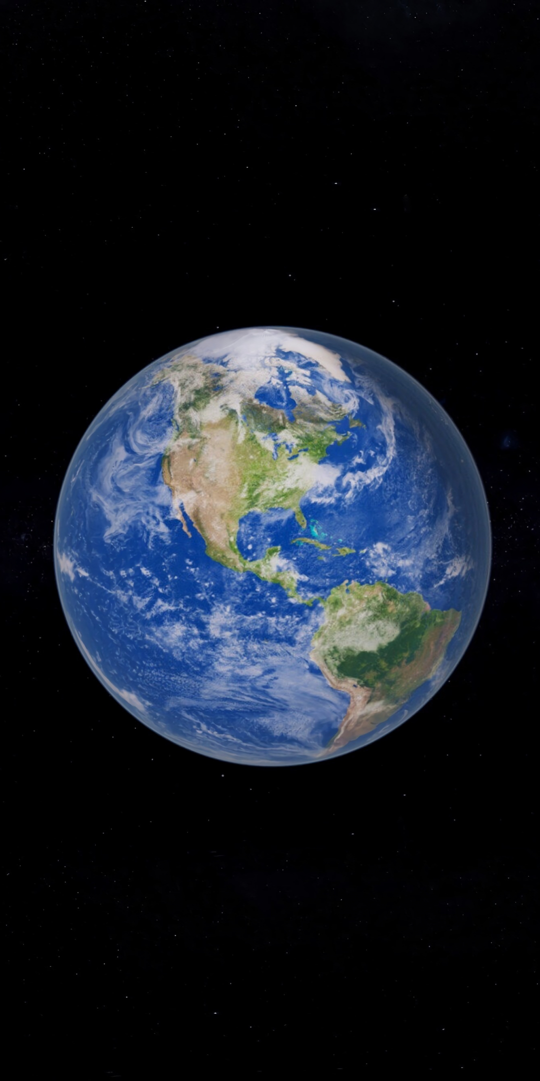 Planet earth, space, 1080x2160 wallpaper