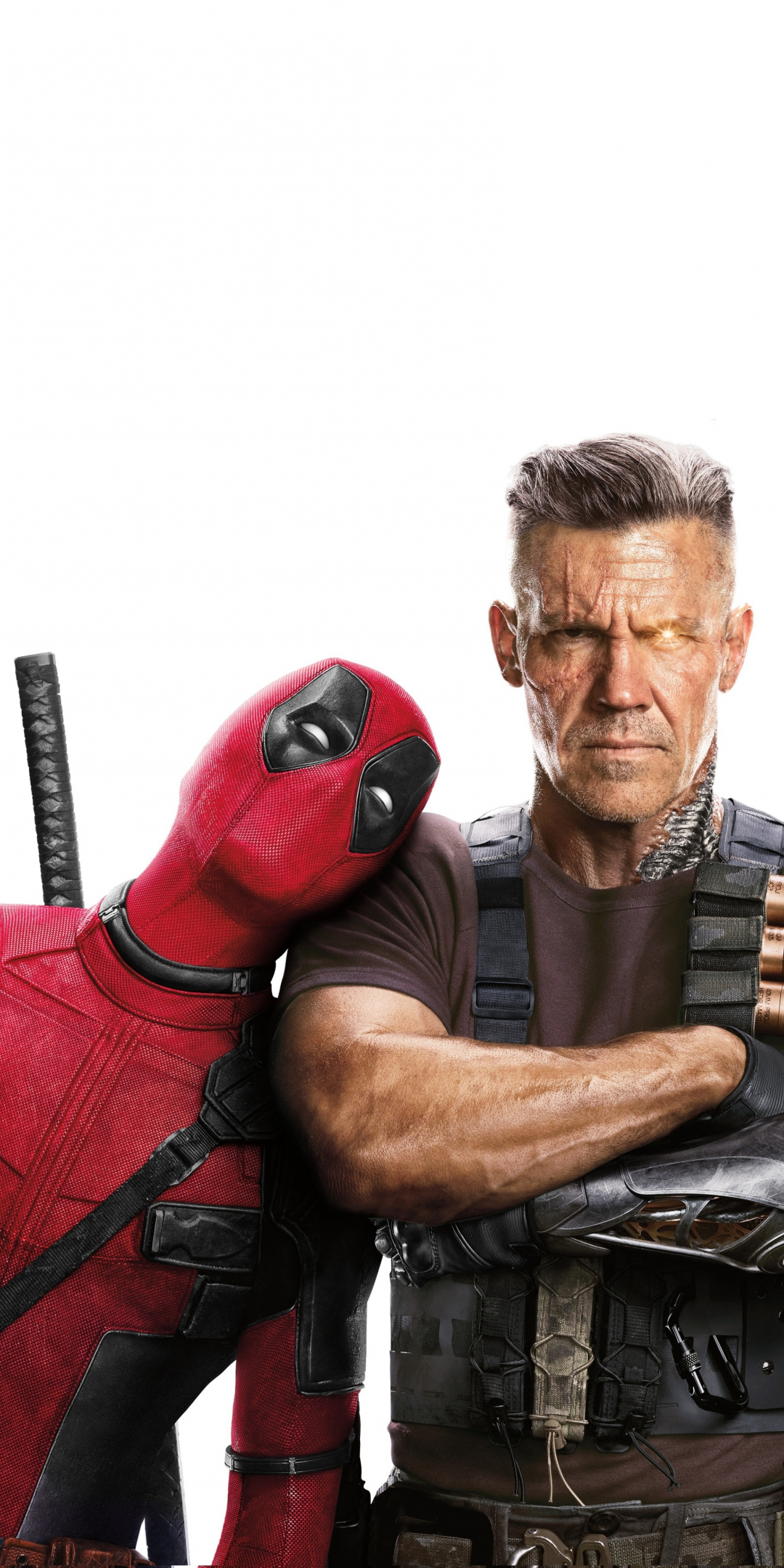 Deadpool 2, deadpool and cable, movie, 2018, 1080x2160 wallpaper