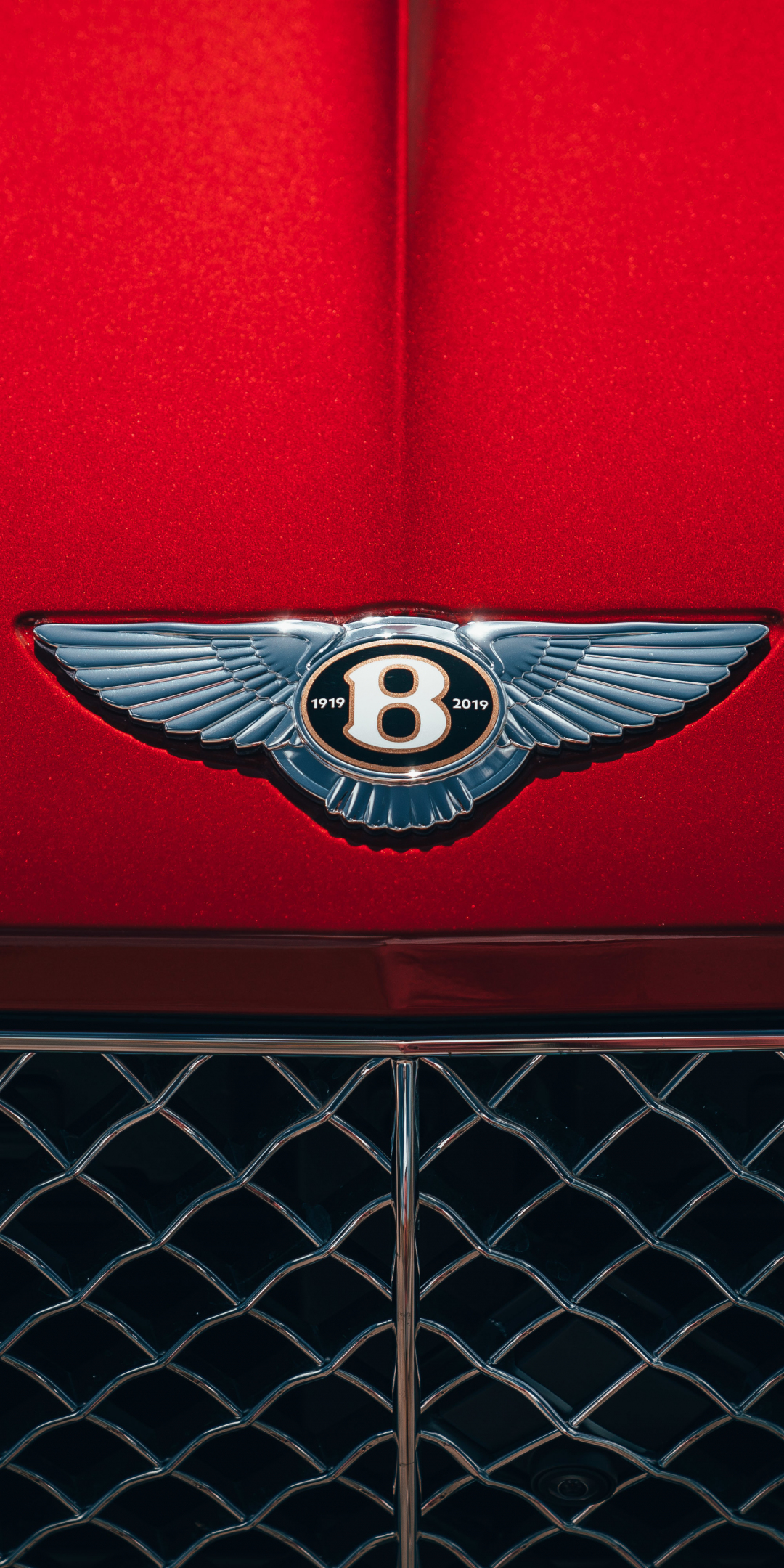 Bentley, close up, logo, 1080x2160 wallpaper