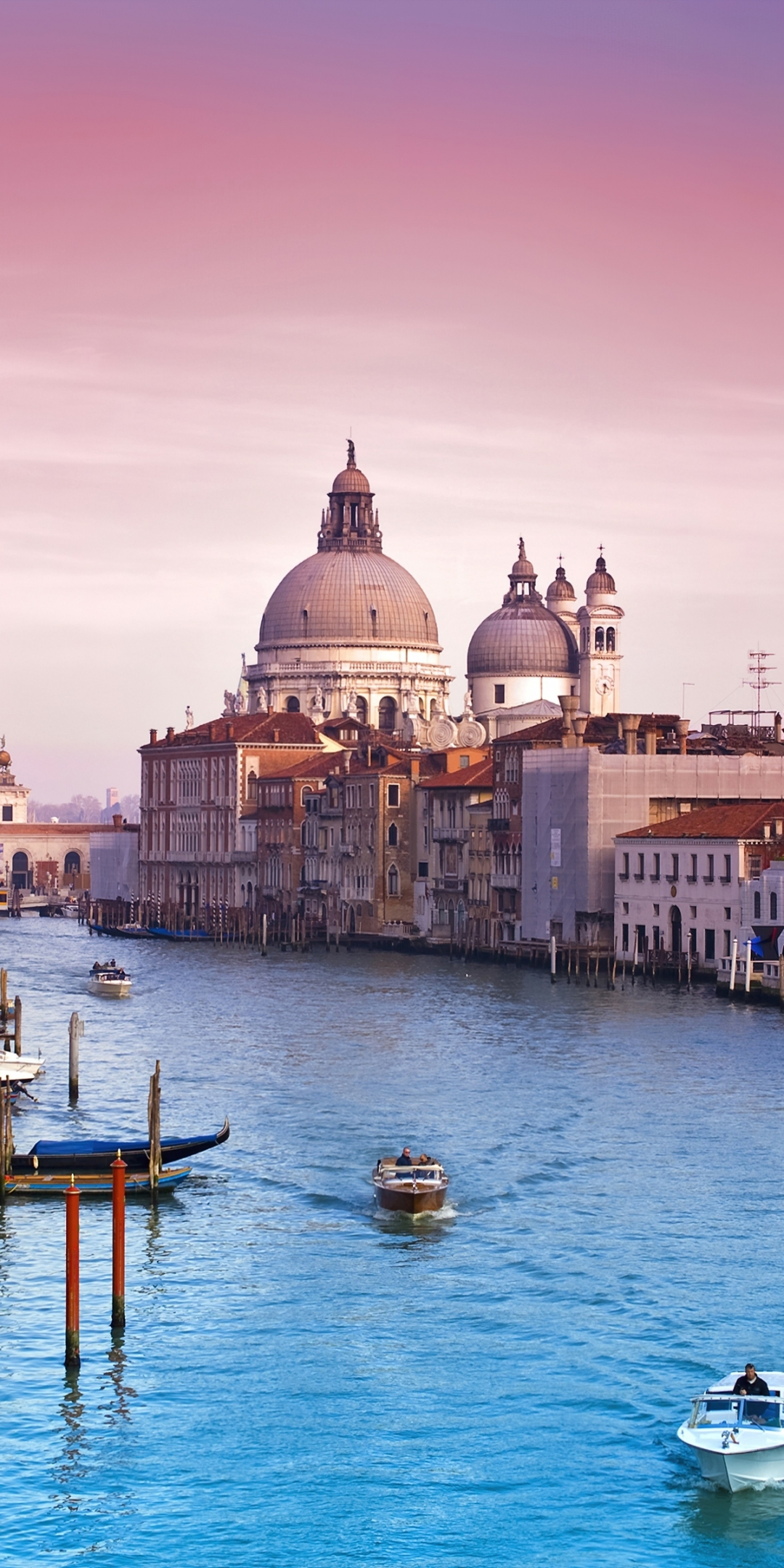 Venice city, river, canal, cityscape, 1080x2160 wallpaper