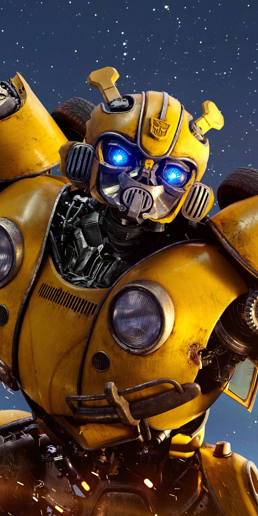 Movie, 2018, robot, Bumblebee, 1080x2160 wallpaper