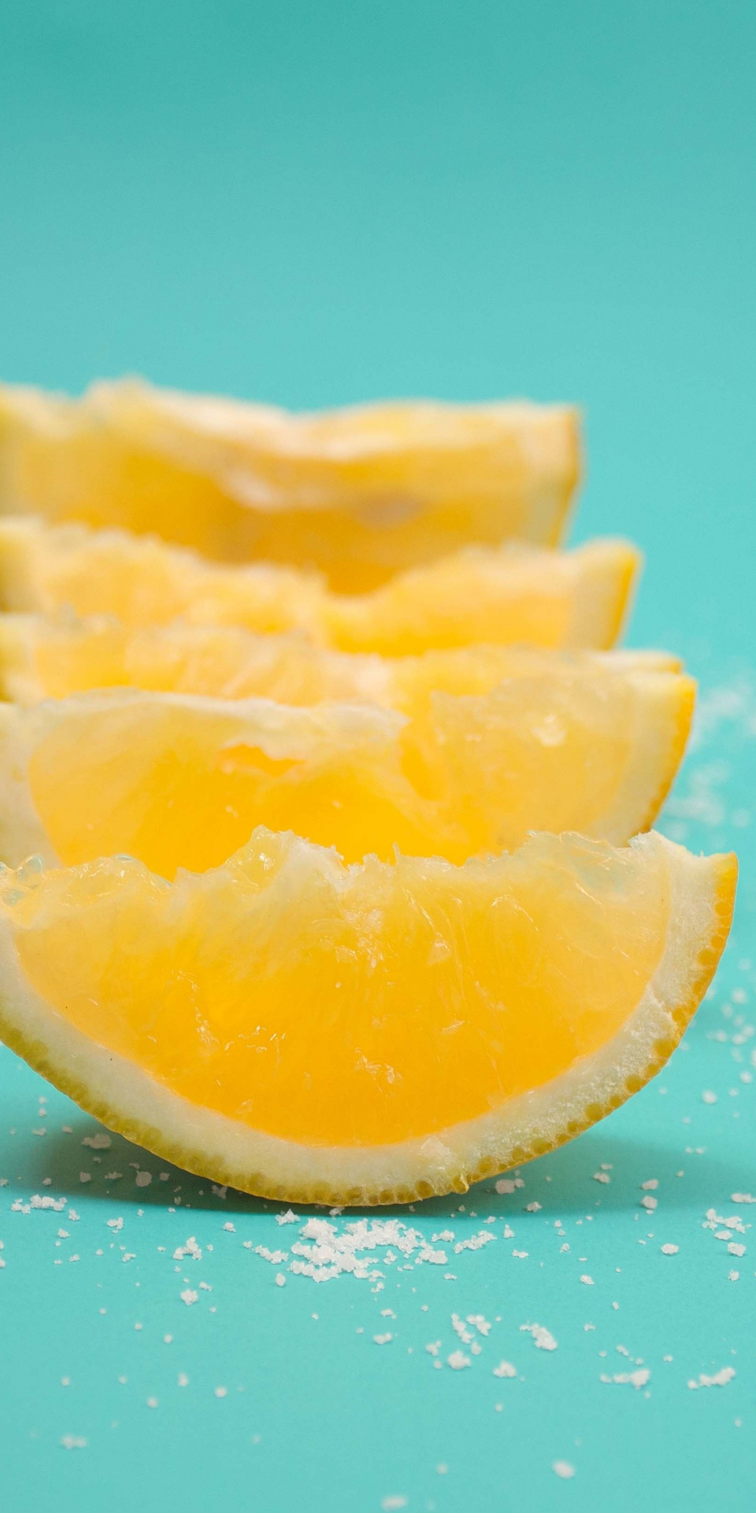 Lemon, fruits, slices, 1080x2160 wallpaper